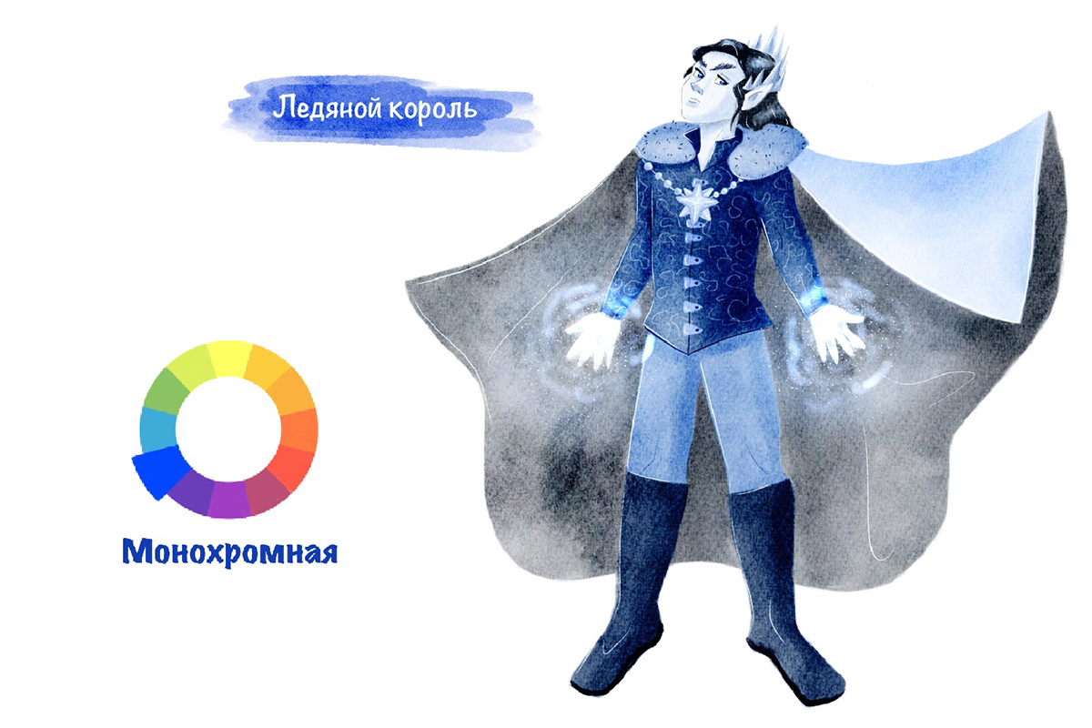 Дизайн персонажей и цветовые гармонии — Изображение №2 — Иллюстрация на Dprofile