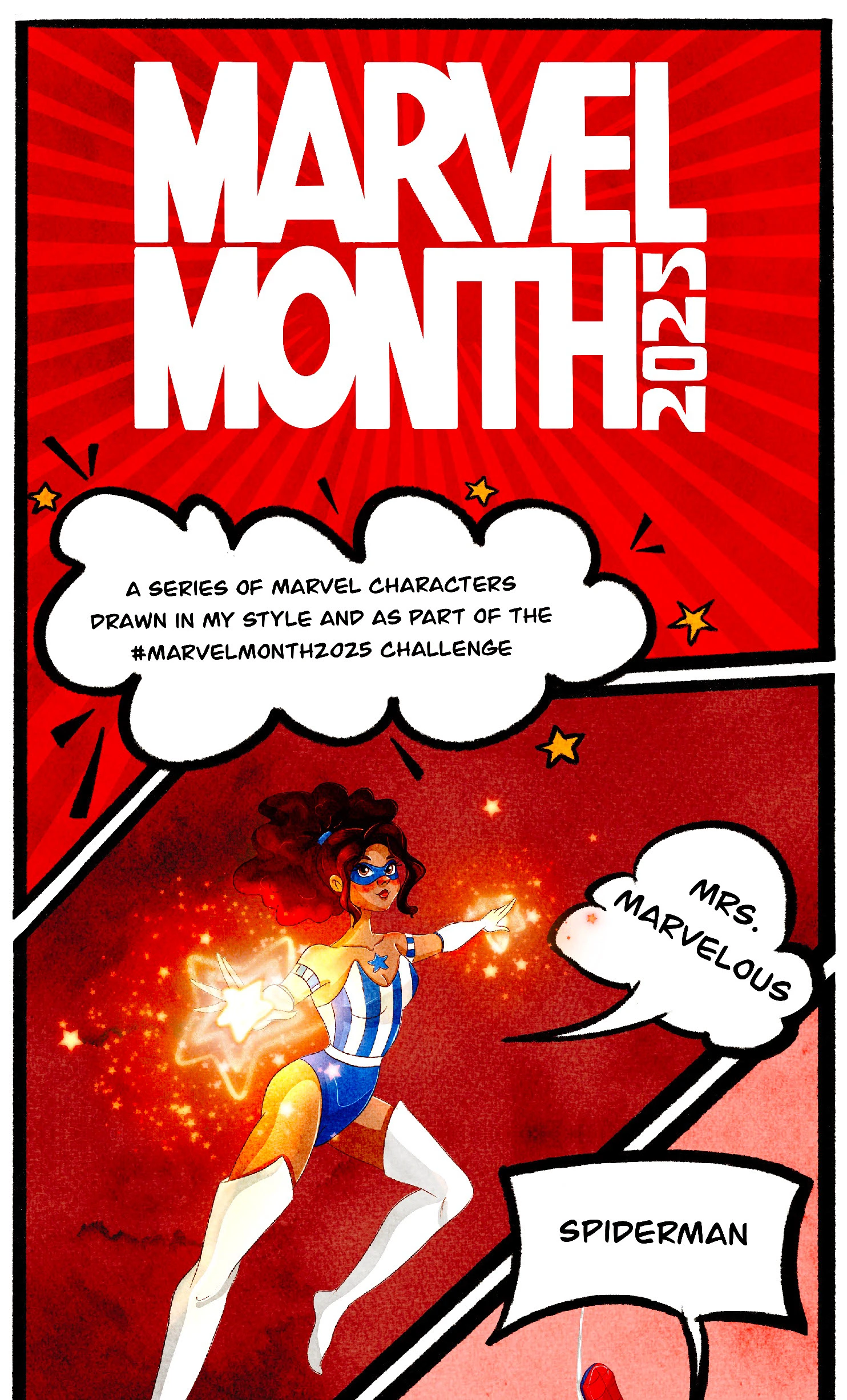 Marvel Month 2025 — Изображение №1 — Иллюстрация на Dprofile