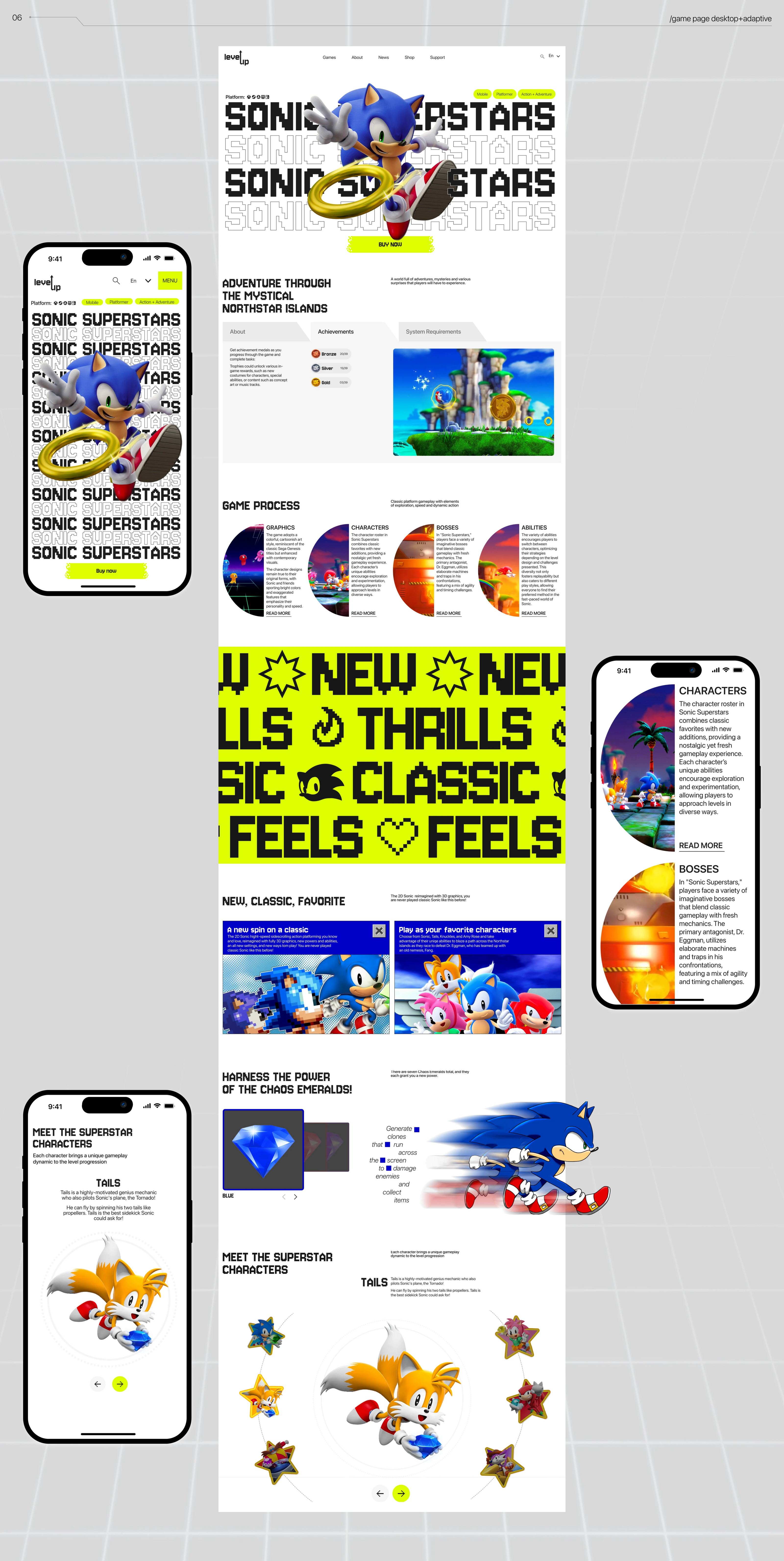 LEVEL UP | VIDEOGAMES DISTRIBUTOR — Изображение №8 — Интерфейсы, Брендинг на Dprofile