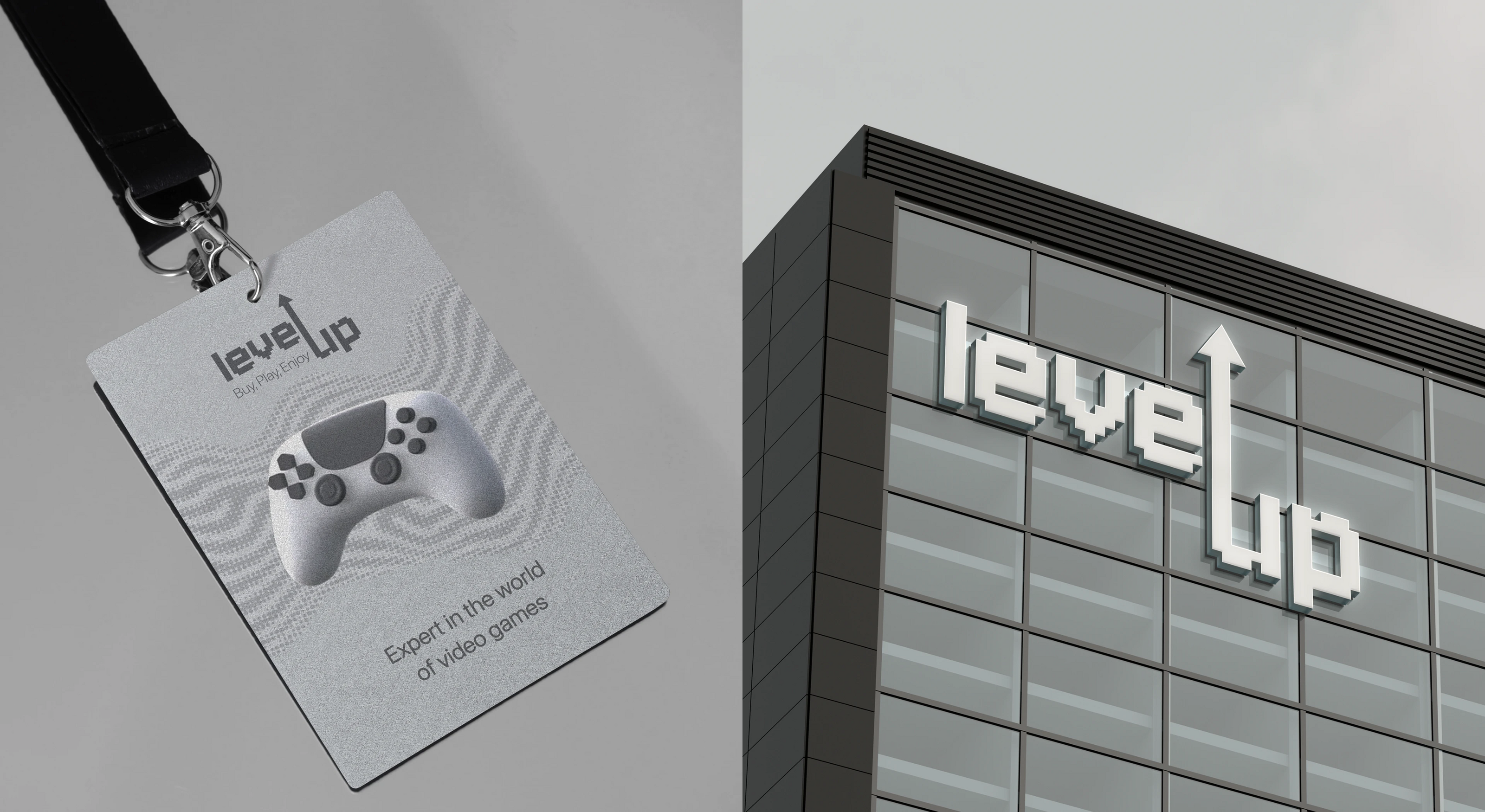 LEVEL UP | VIDEOGAMES DISTRIBUTOR — Изображение №3 — Интерфейсы, Брендинг на Dprofile