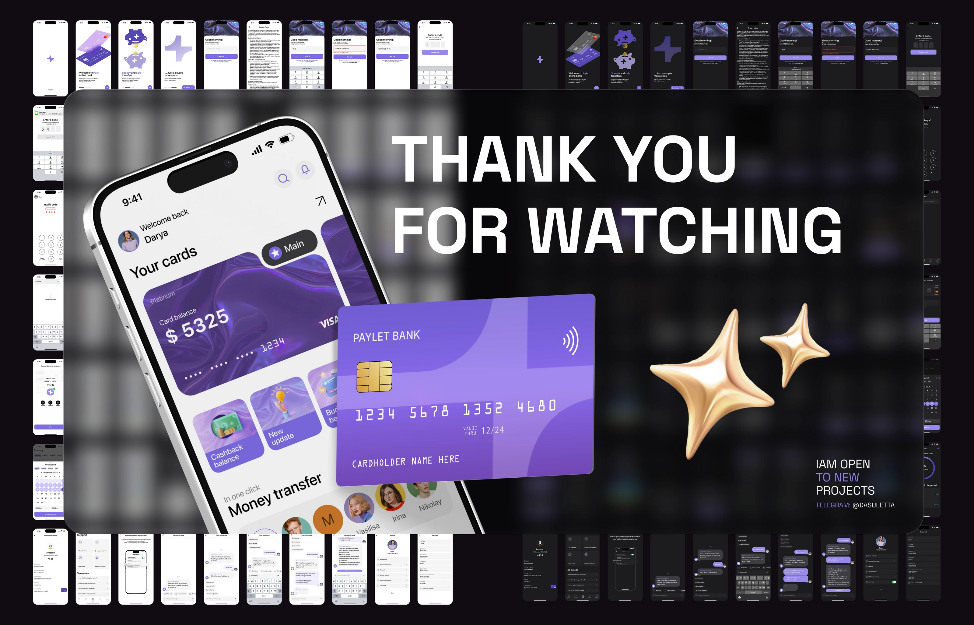 PAYLET | UI/UX дизайн мобильного приложения — Изображение №20 — Интерфейсы на Dprofile