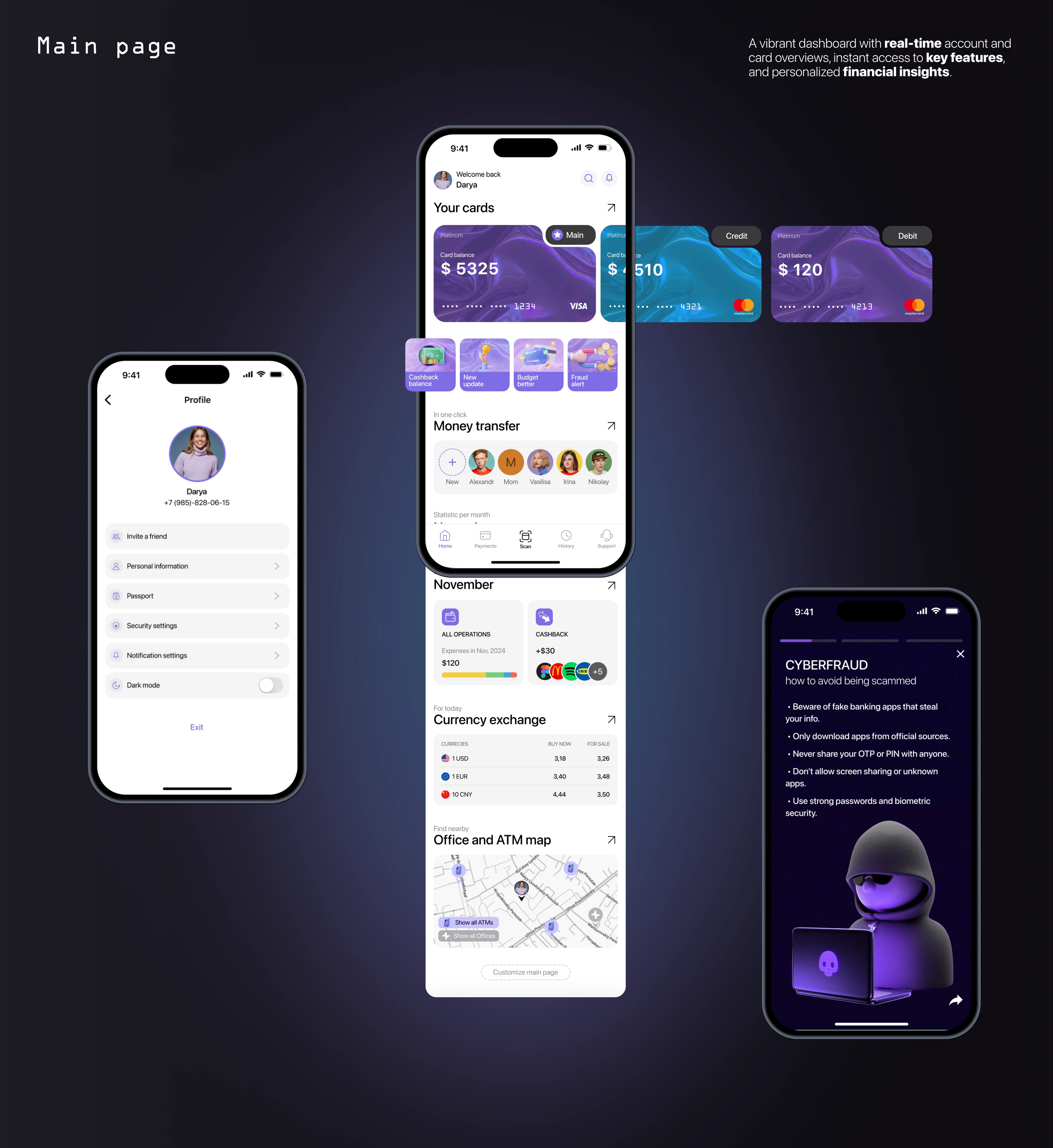 PAYLET | UI/UX дизайн мобильного приложения — Изображение №12 — Интерфейсы на Dprofile