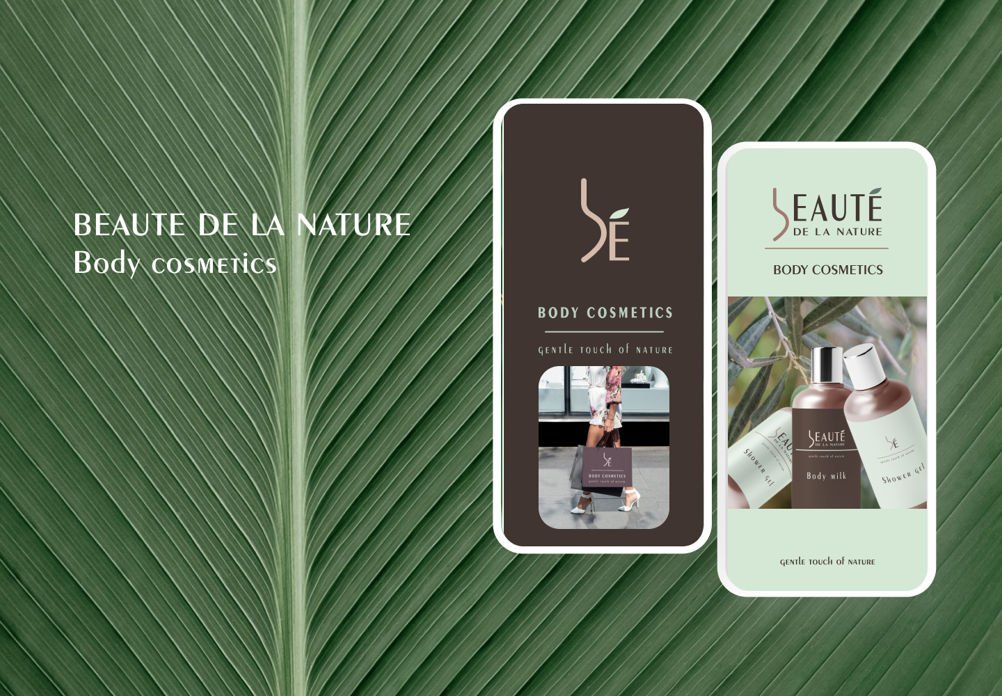 Логотип BEAUTE DE LA NATURE — Изображение №2 — Брендинг, Графика на Dprofile