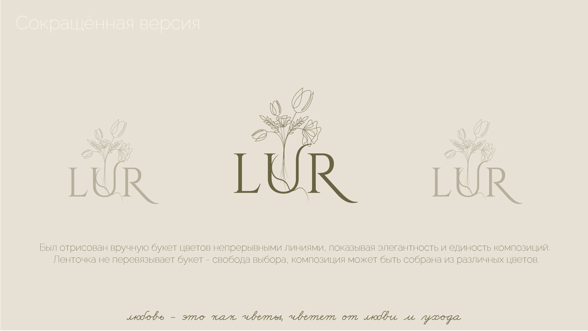 Фирменный стиль "LuminaFlora" флористическая компания — Изображение №4 — Брендинг, Графика на Dprofile