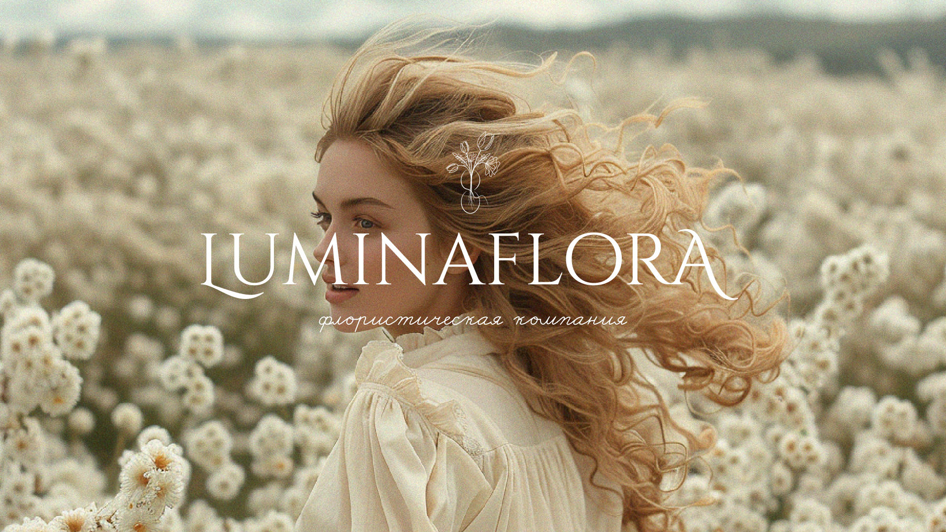 Фирменный стиль "LuminaFlora" флористическая компания — Изображение №1 — Брендинг, Графика на Dprofile