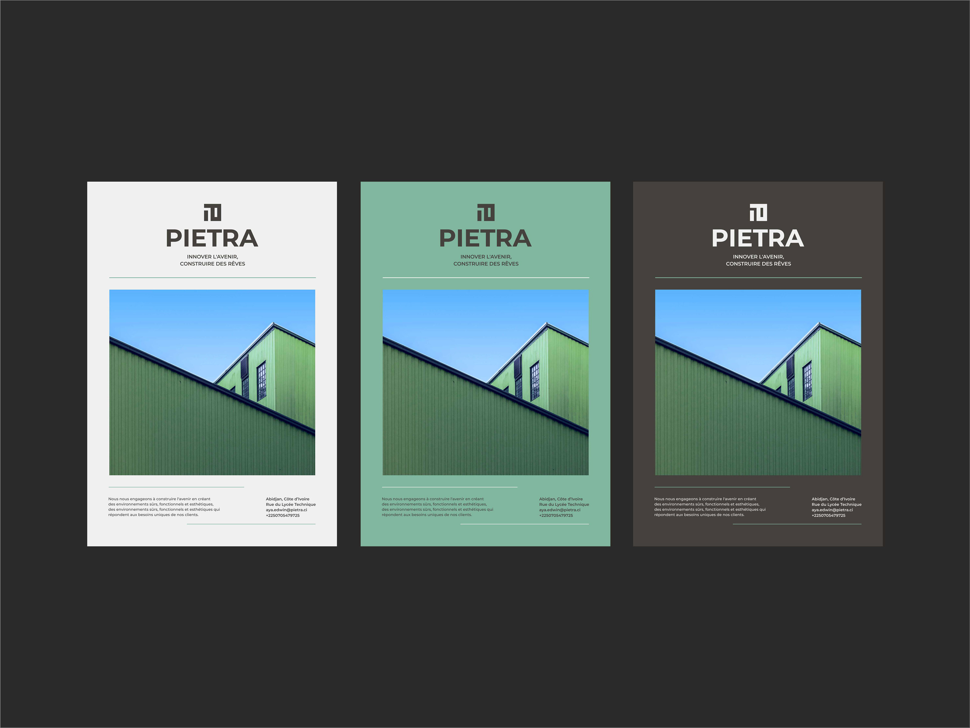 PIETRA ЛОГОТИП | ФИРМЕННЫЙ СТИЛЬ | LOGO| BRAND DESIGN — Изображение №11 — Брендинг на Dprofile