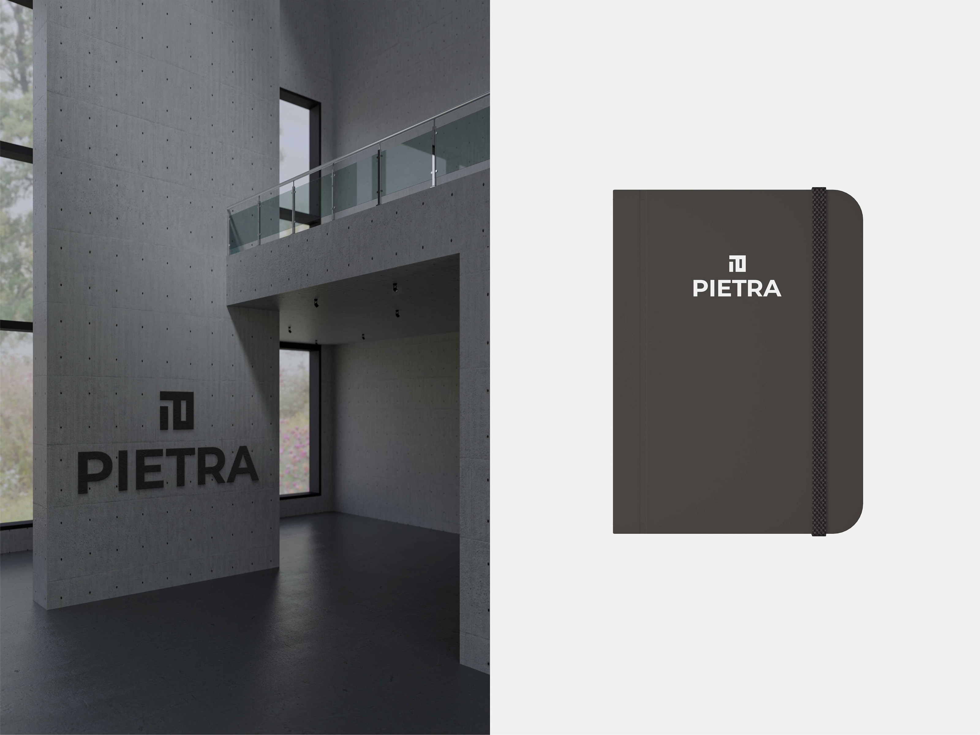 PIETRA ЛОГОТИП | ФИРМЕННЫЙ СТИЛЬ | LOGO| BRAND DESIGN — Изображение №7 — Брендинг на Dprofile