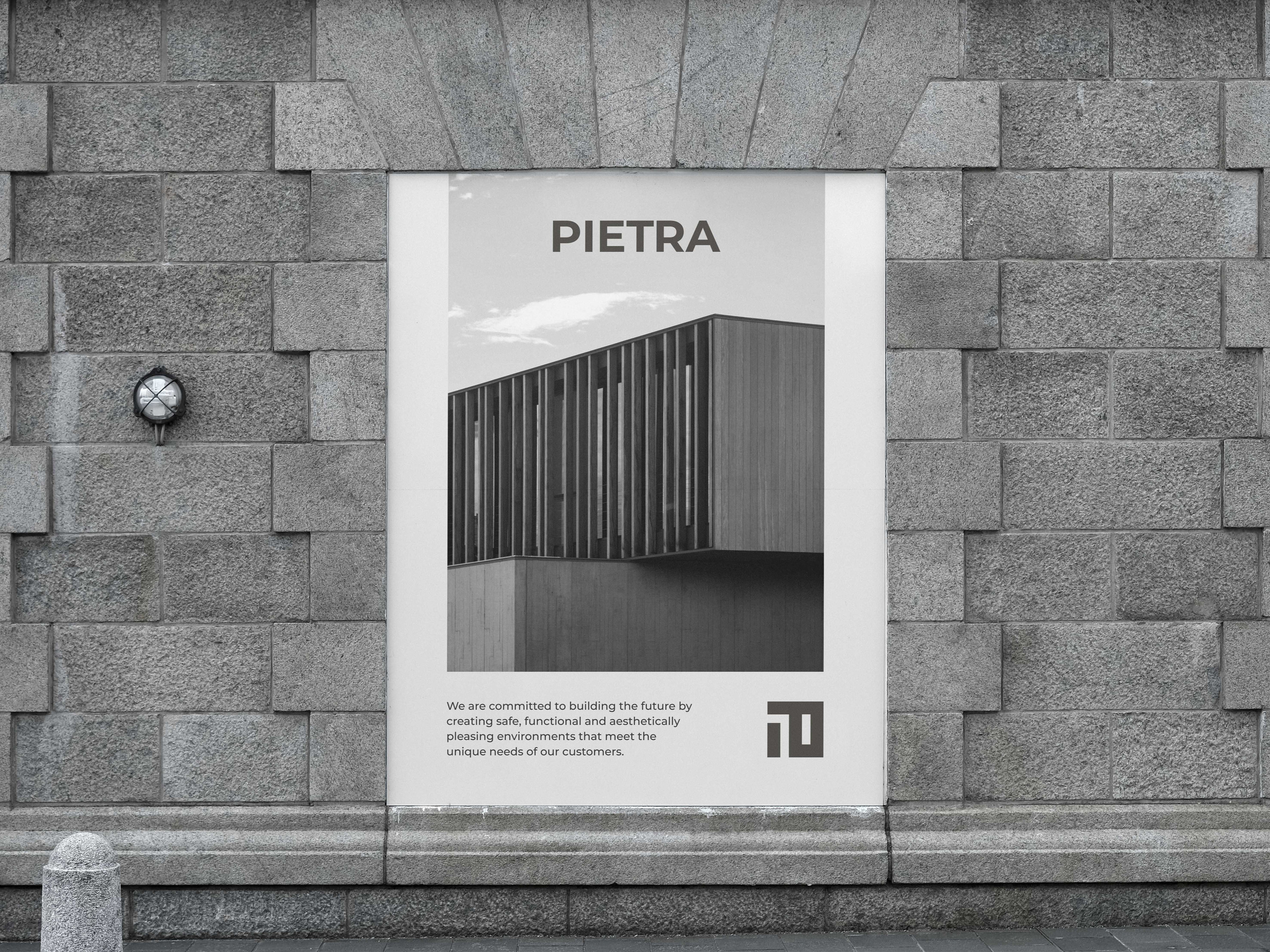 PIETRA ЛОГОТИП | ФИРМЕННЫЙ СТИЛЬ | LOGO| BRAND DESIGN — Изображение №10 — Брендинг на Dprofile