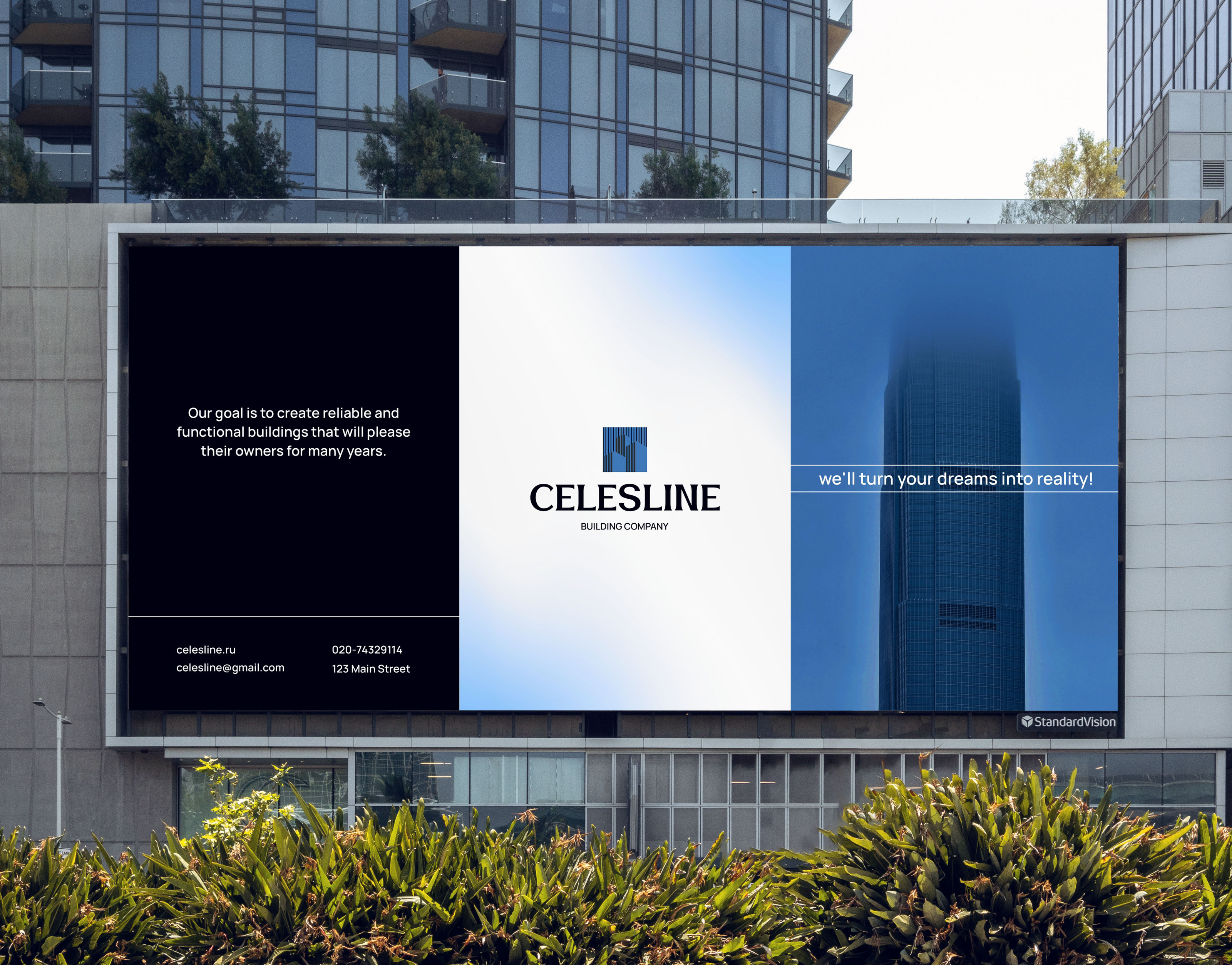 CELESLINE ФИРМЕННЫЙ СТИЛЬ СТРОИТЕЛЬНАЯ КОМПАНИЯ ЛОГОТИП — Изображение №7 — Брендинг на Dprofile