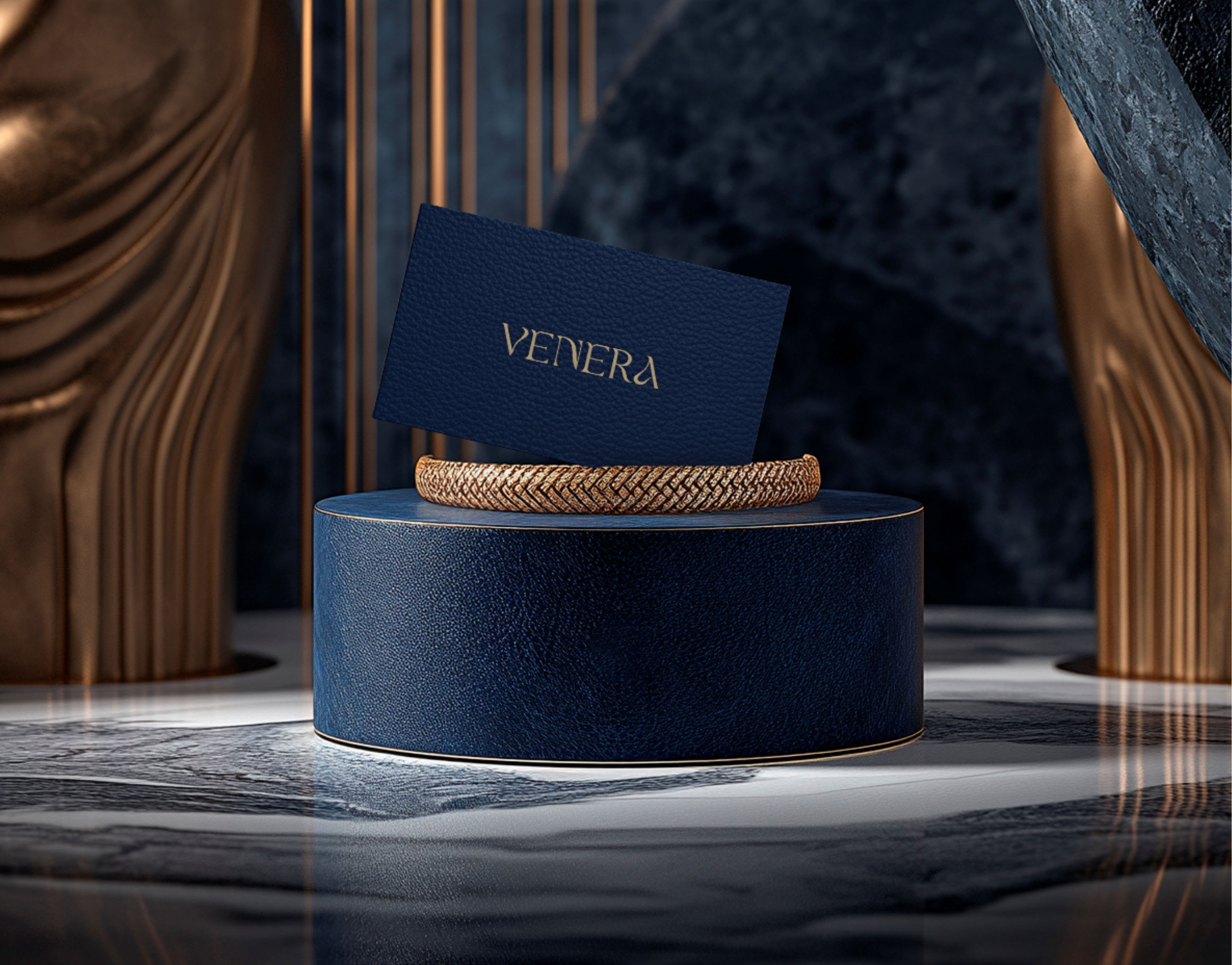 VENERA | ФИРМЕННЫЙ СТИЛЬ ЛОГОТИП БРЕНД УКРАШЕНИЙ LOGO — Изображение №7 — Брендинг на Dprofile