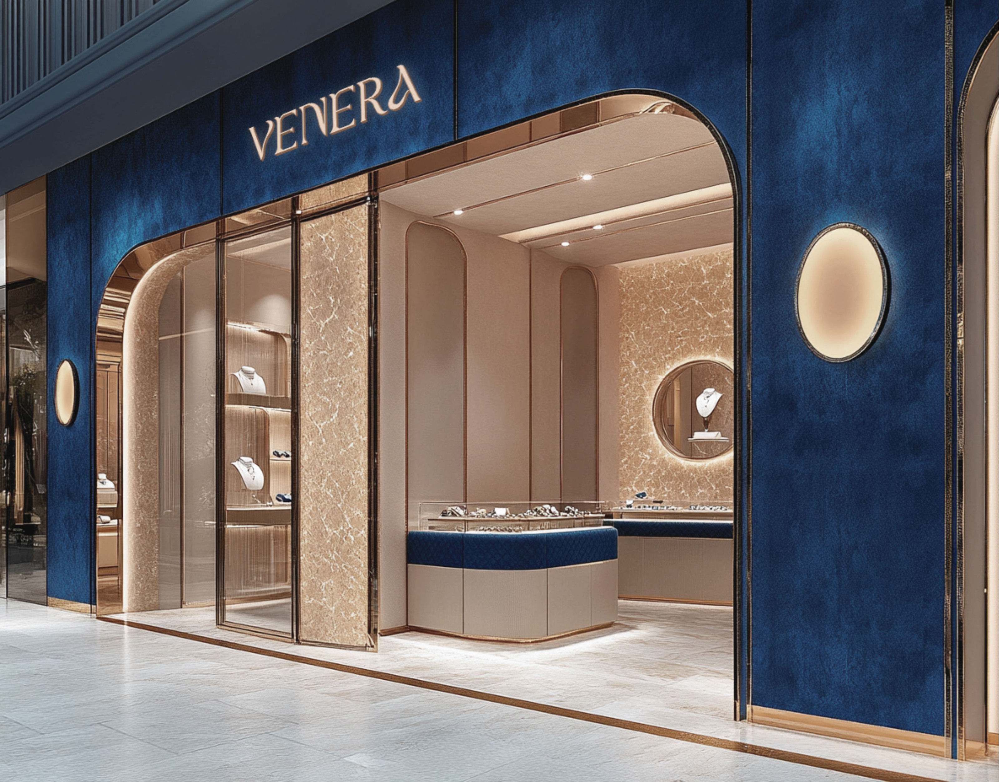 VENERA | ФИРМЕННЫЙ СТИЛЬ ЛОГОТИП БРЕНД УКРАШЕНИЙ LOGO — Изображение №10 — Брендинг на Dprofile