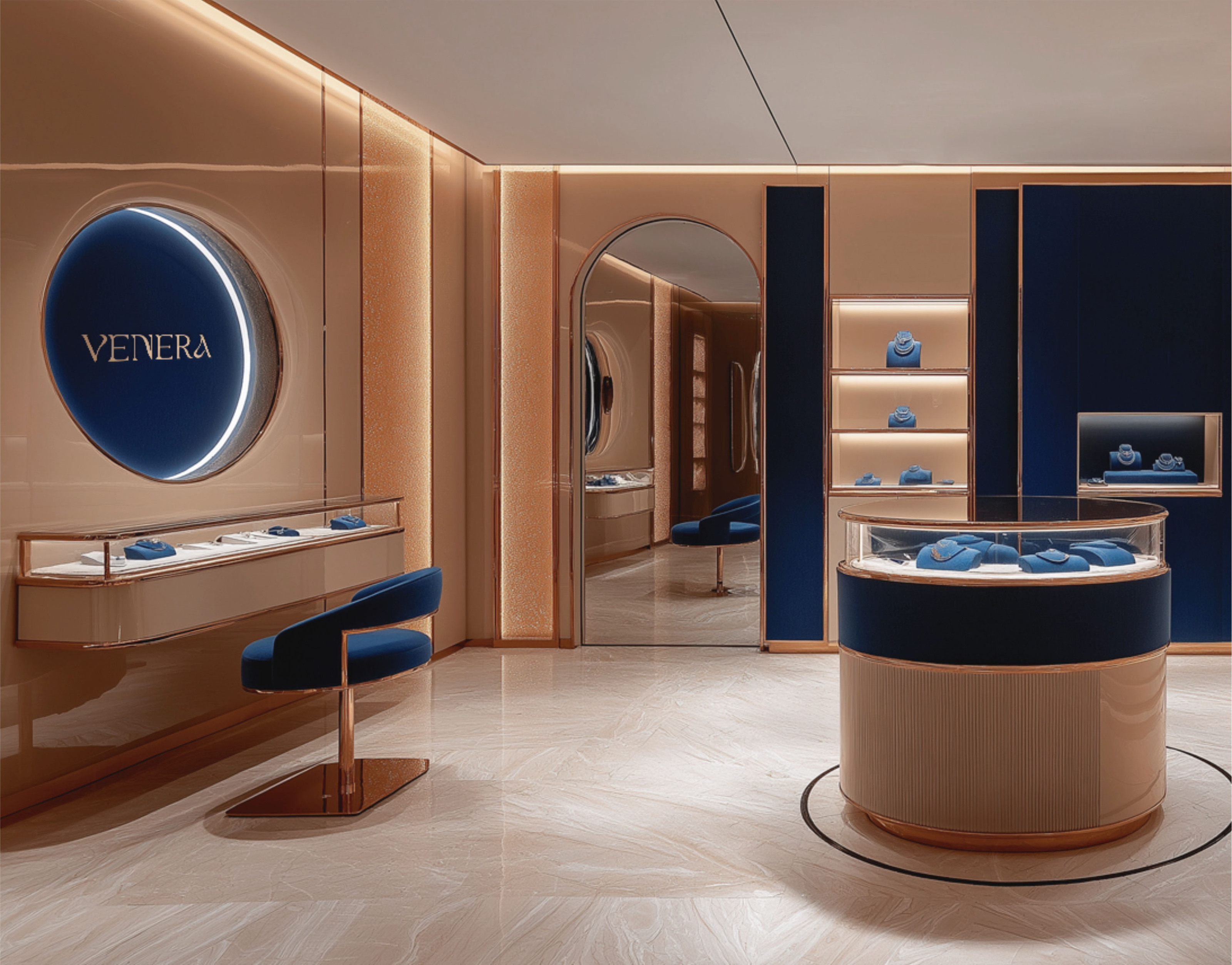 VENERA | ФИРМЕННЫЙ СТИЛЬ ЛОГОТИП БРЕНД УКРАШЕНИЙ LOGO — Изображение №5 — Брендинг на Dprofile