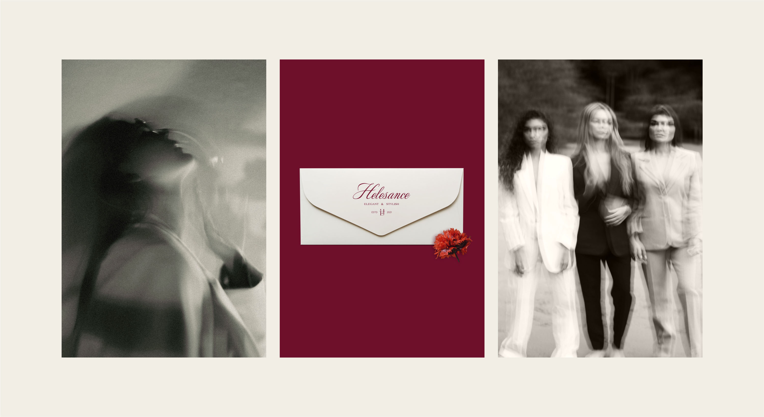 HELESANCE ФИРМЕННЫЙ СТИЛЬ/ БРЕНД ОДЕЖДЫ/ LOGOTYPE/ LOGO — Изображение №9 — Брендинг на Dprofile