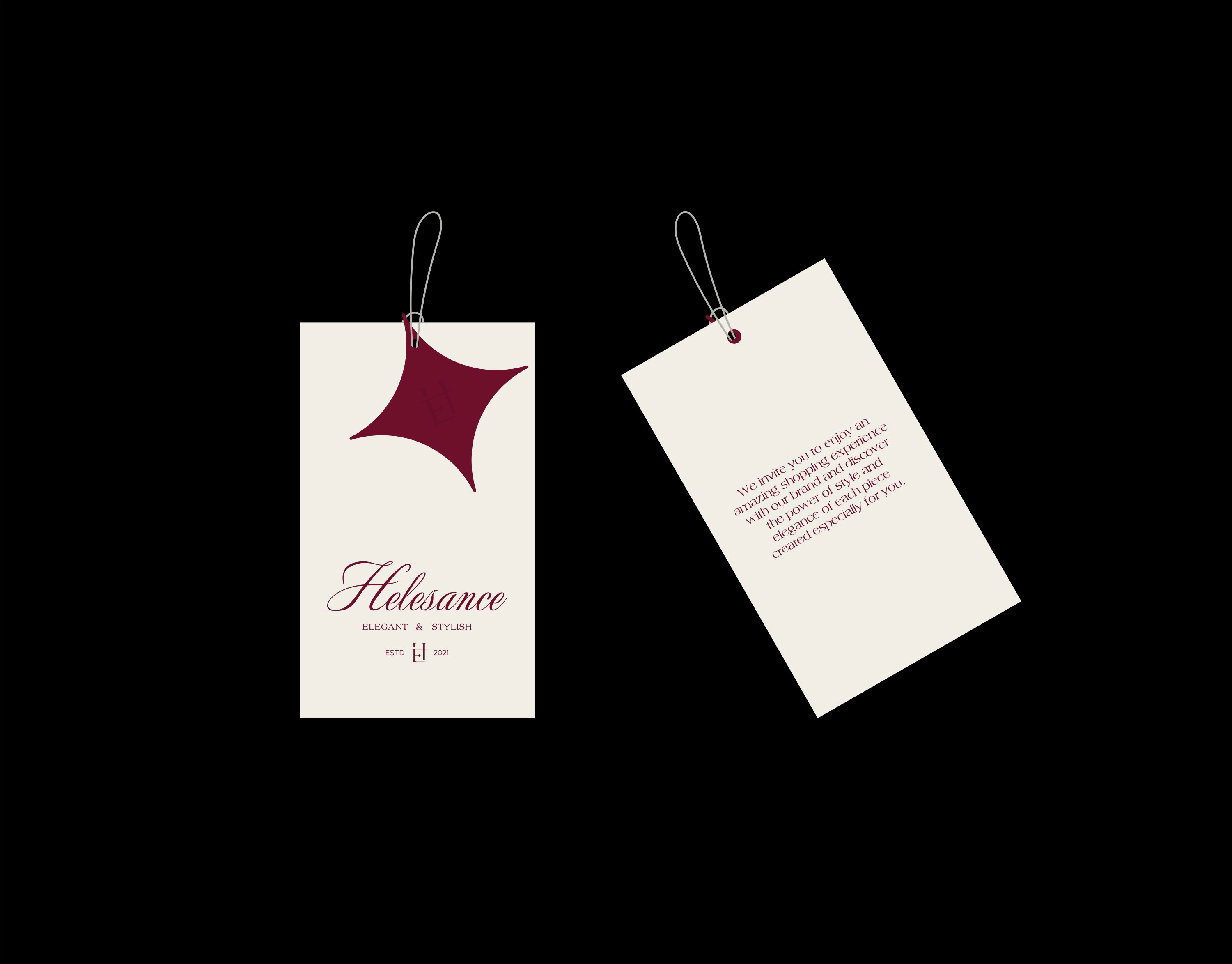 HELESANCE ФИРМЕННЫЙ СТИЛЬ/ БРЕНД ОДЕЖДЫ/ LOGOTYPE/ LOGO — Изображение №5 — Брендинг на Dprofile