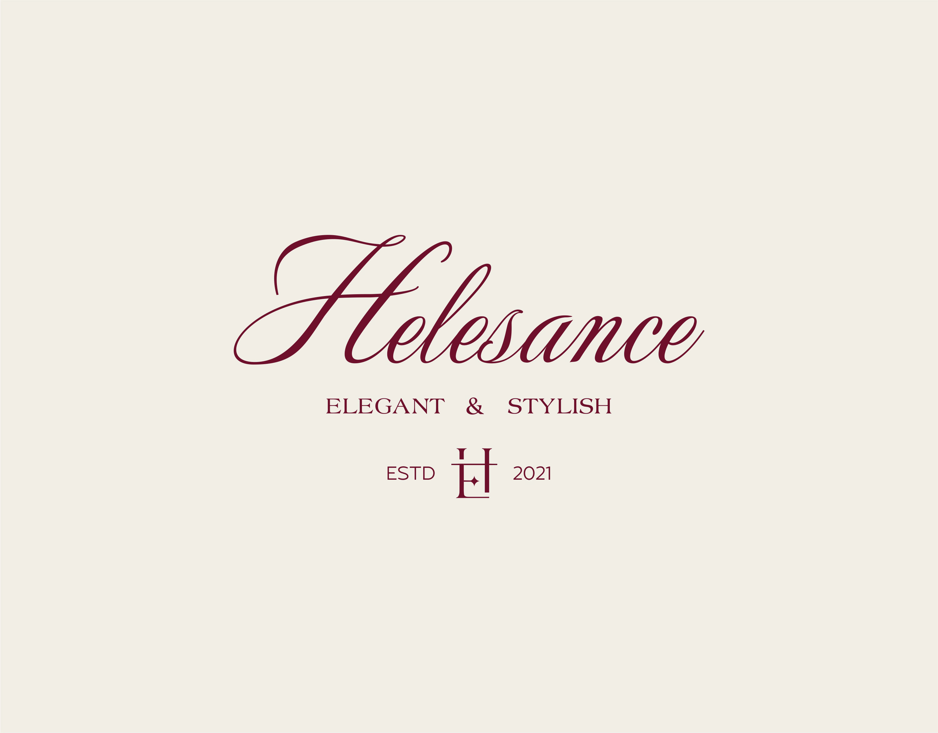 HELESANCE ФИРМЕННЫЙ СТИЛЬ/ БРЕНД ОДЕЖДЫ/ LOGOTYPE/ LOGO — Изображение №1 — Брендинг на Dprofile