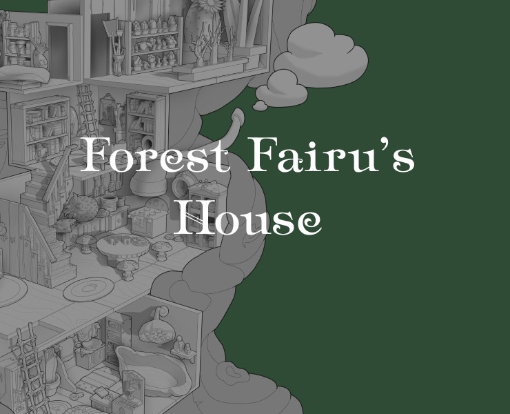 Forest Fairy’s House — Иллюстрация на Dprofile