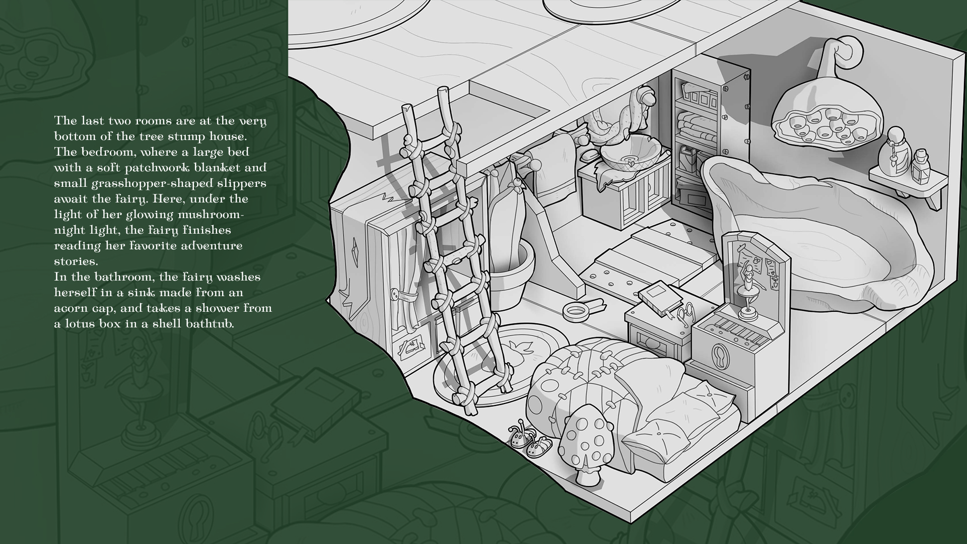 Forest Fairy’s House — Изображение №7 — Иллюстрация на Dprofile