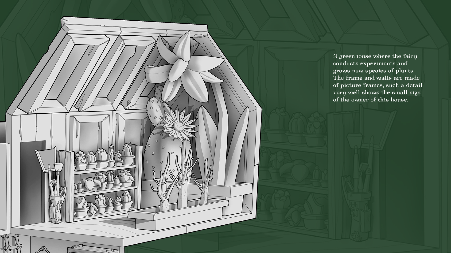 Forest Fairy’s House — Изображение №3 — Иллюстрация на Dprofile