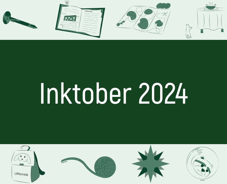 Inktober 2024 — Иллюстрация на Dprofile