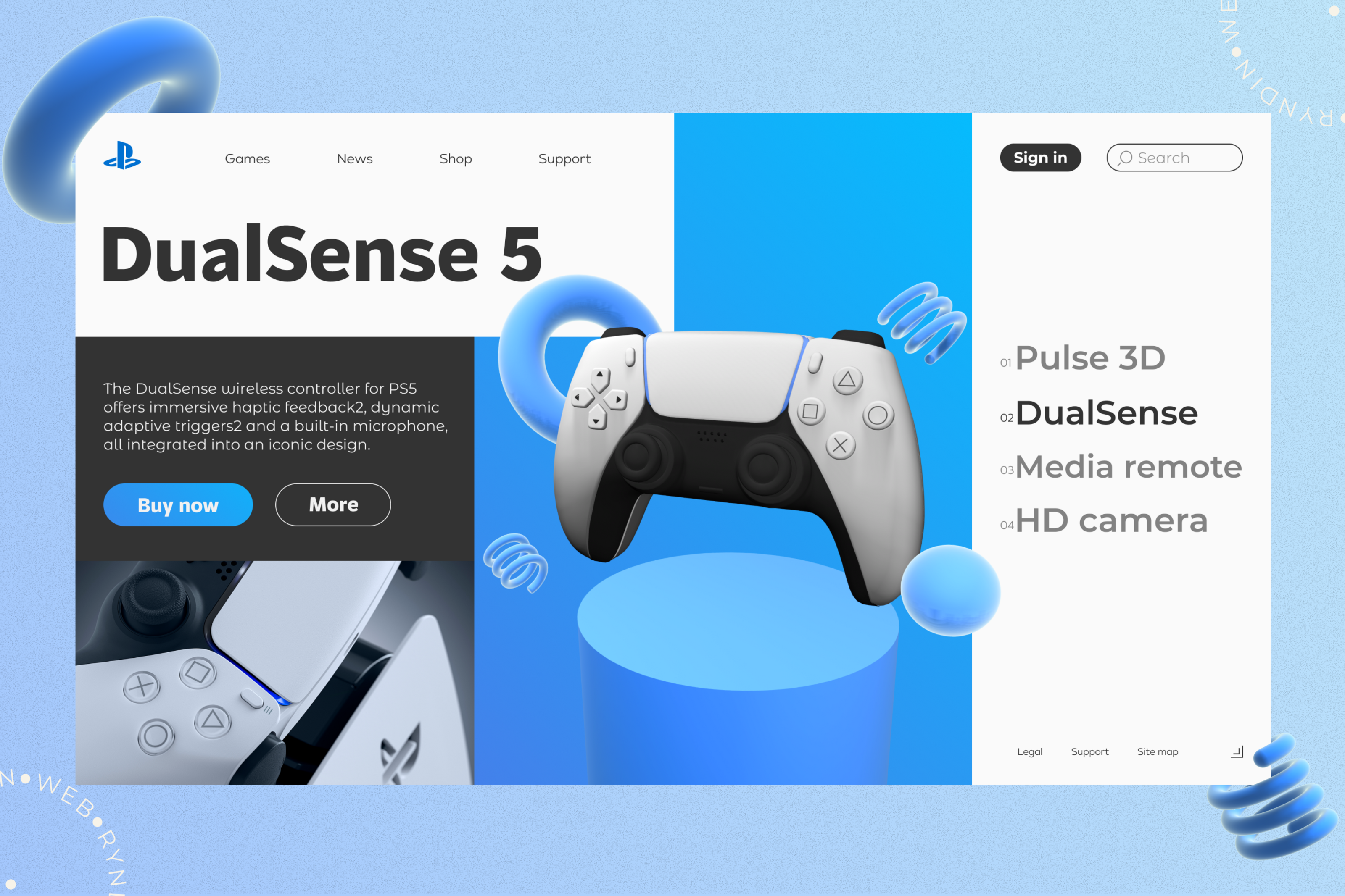 Мои работы по веб дизайну — Изображение №1 — Интерфейсы на Dprofile