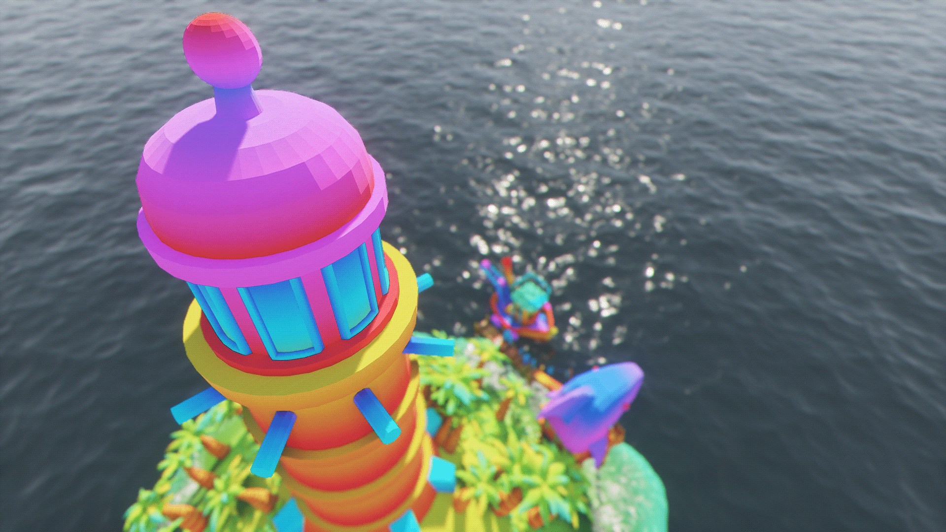 a stylized island — Изображение №6 — 3D, Анимация на Dprofile