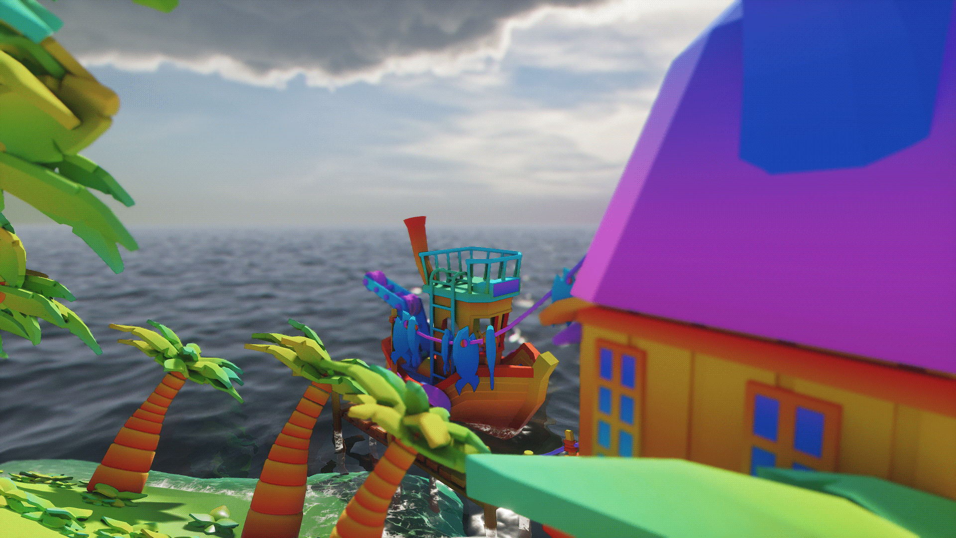 a stylized island — Изображение №8 — 3D, Анимация на Dprofile