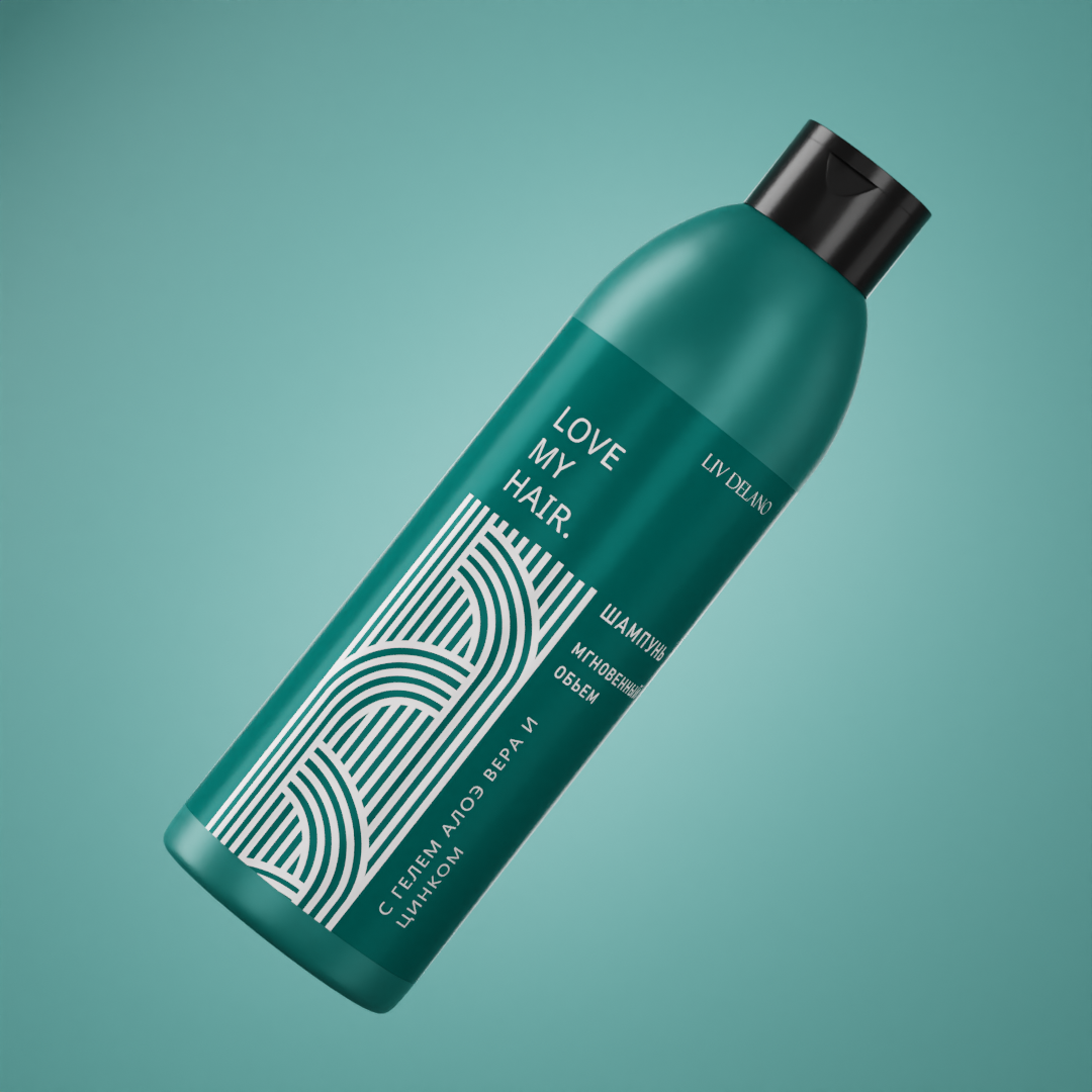 Bottles of shampoos Liv Delano — Изображение №1 — 3D, Анимация на Dprofile