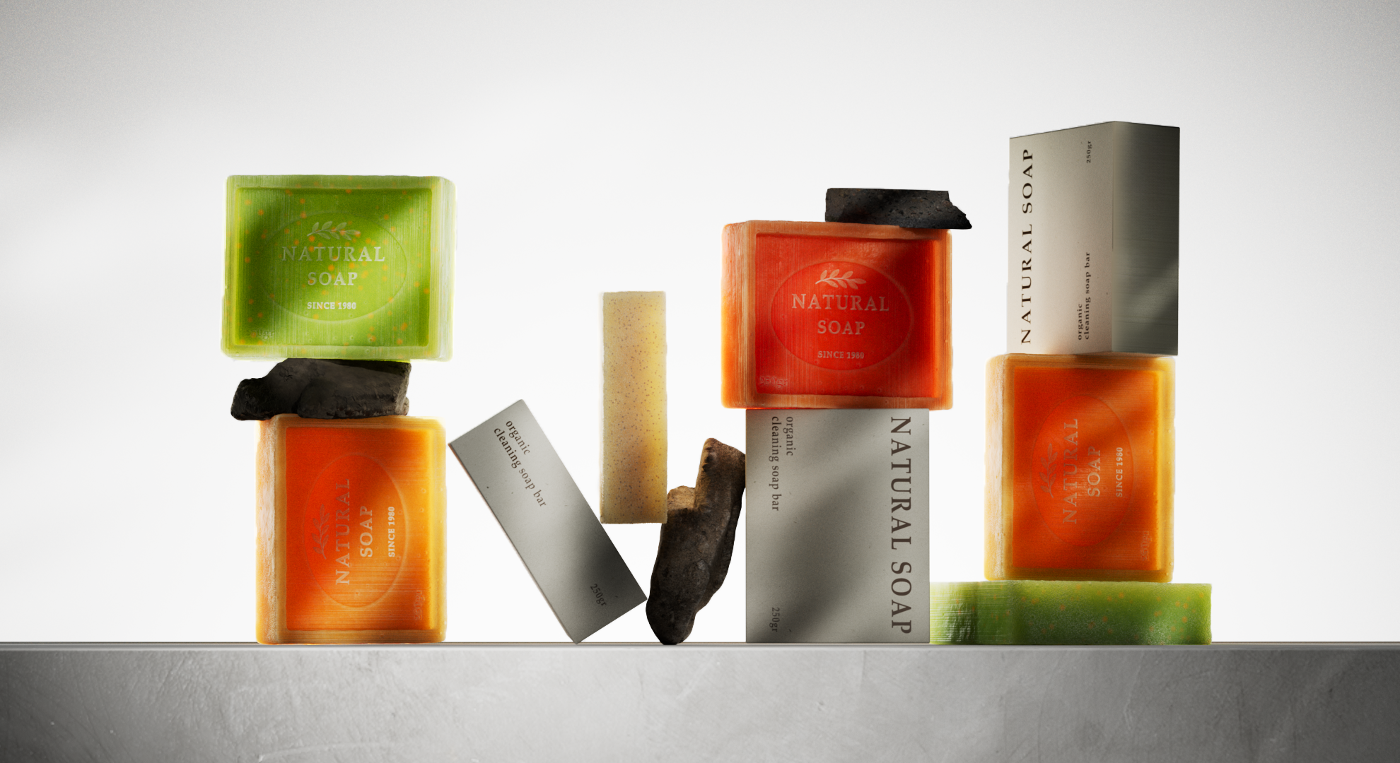 "Мыло натуральное" 3D визуализация — Изображение №9 — Иллюстрация, 3D на Dprofile