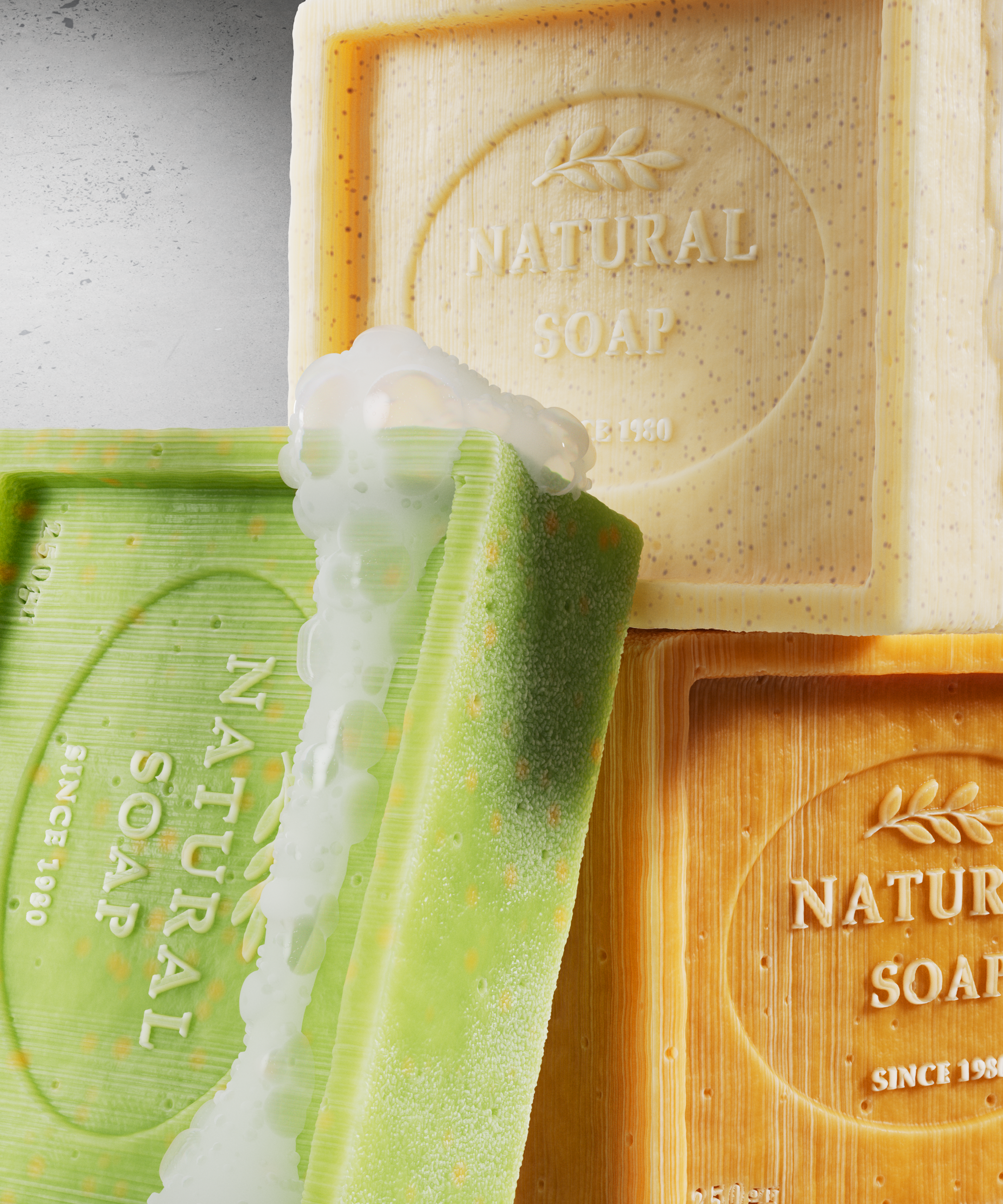 "Мыло натуральное" 3D визуализация — Изображение №2 — Иллюстрация, 3D на Dprofile