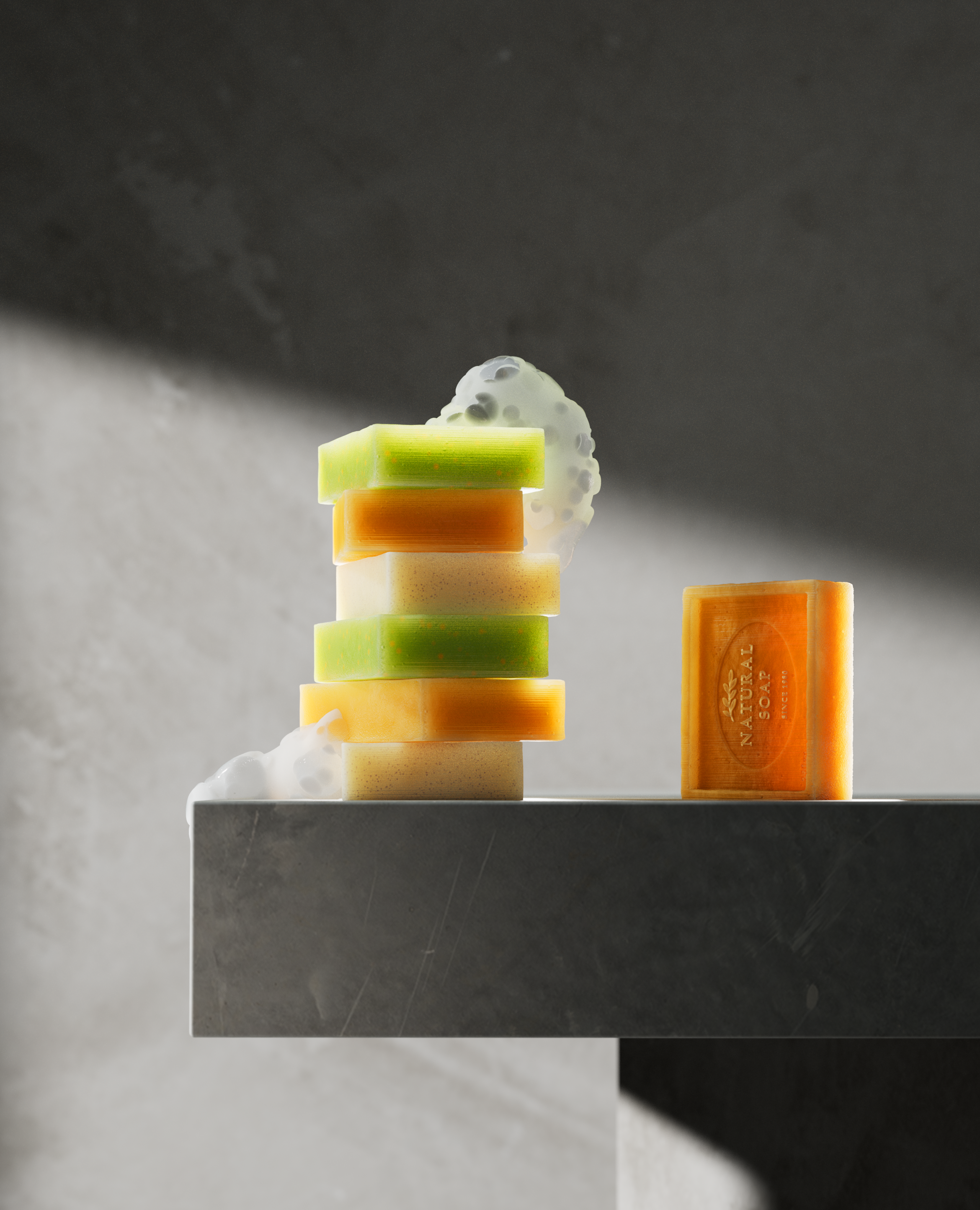 "Мыло натуральное" 3D визуализация — Изображение №4 — Иллюстрация, 3D на Dprofile