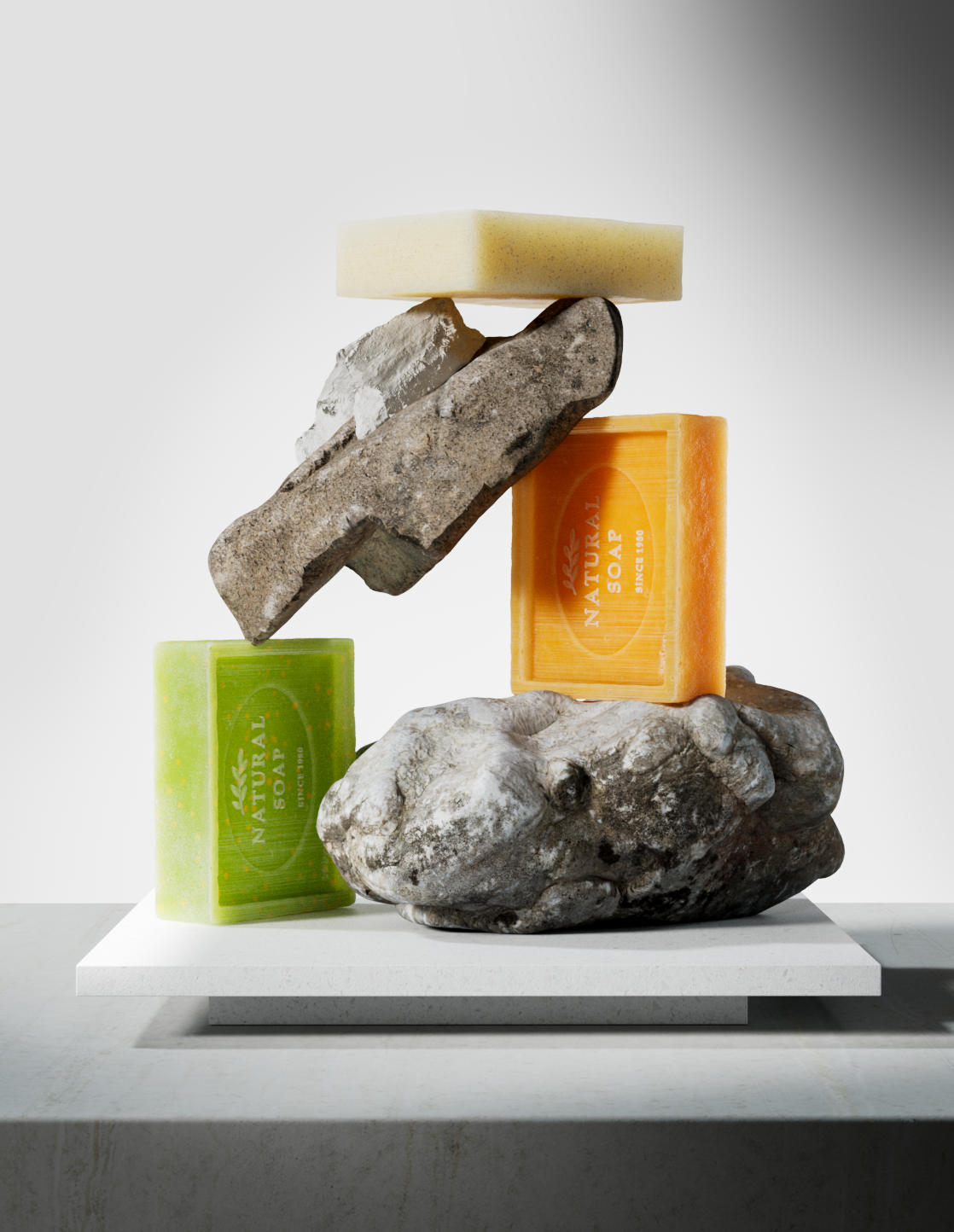 "Мыло натуральное" 3D визуализация — Изображение №7 — Иллюстрация, 3D на Dprofile