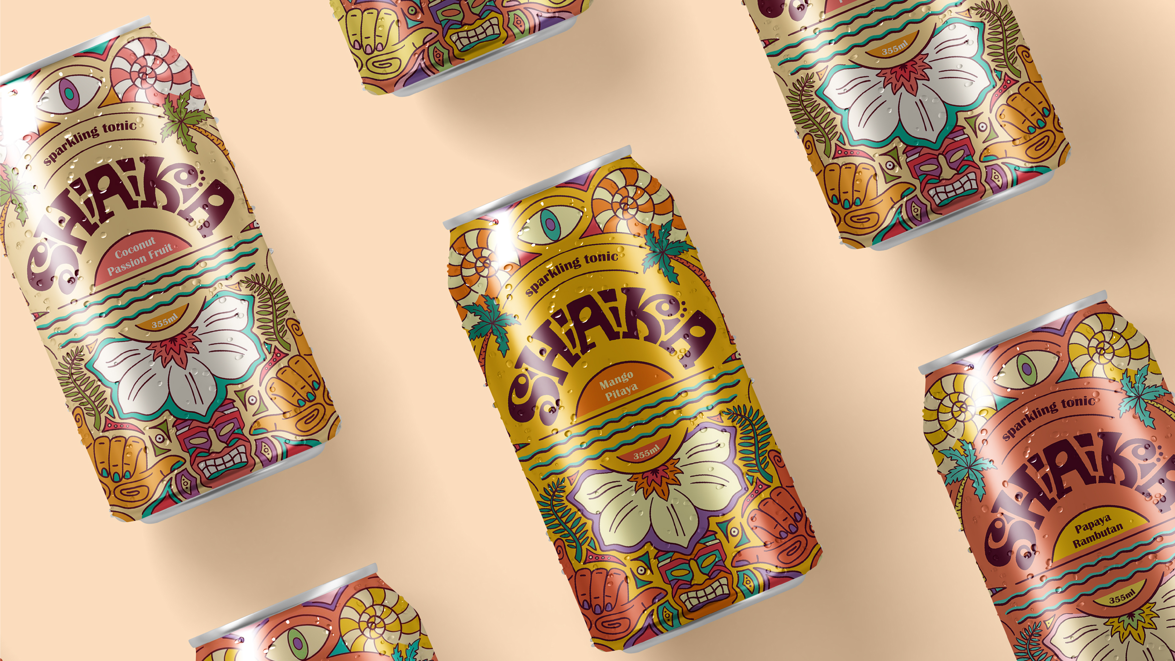 SHAKA tonic — Изображение №1 — Брендинг, Иллюстрация на Dprofile