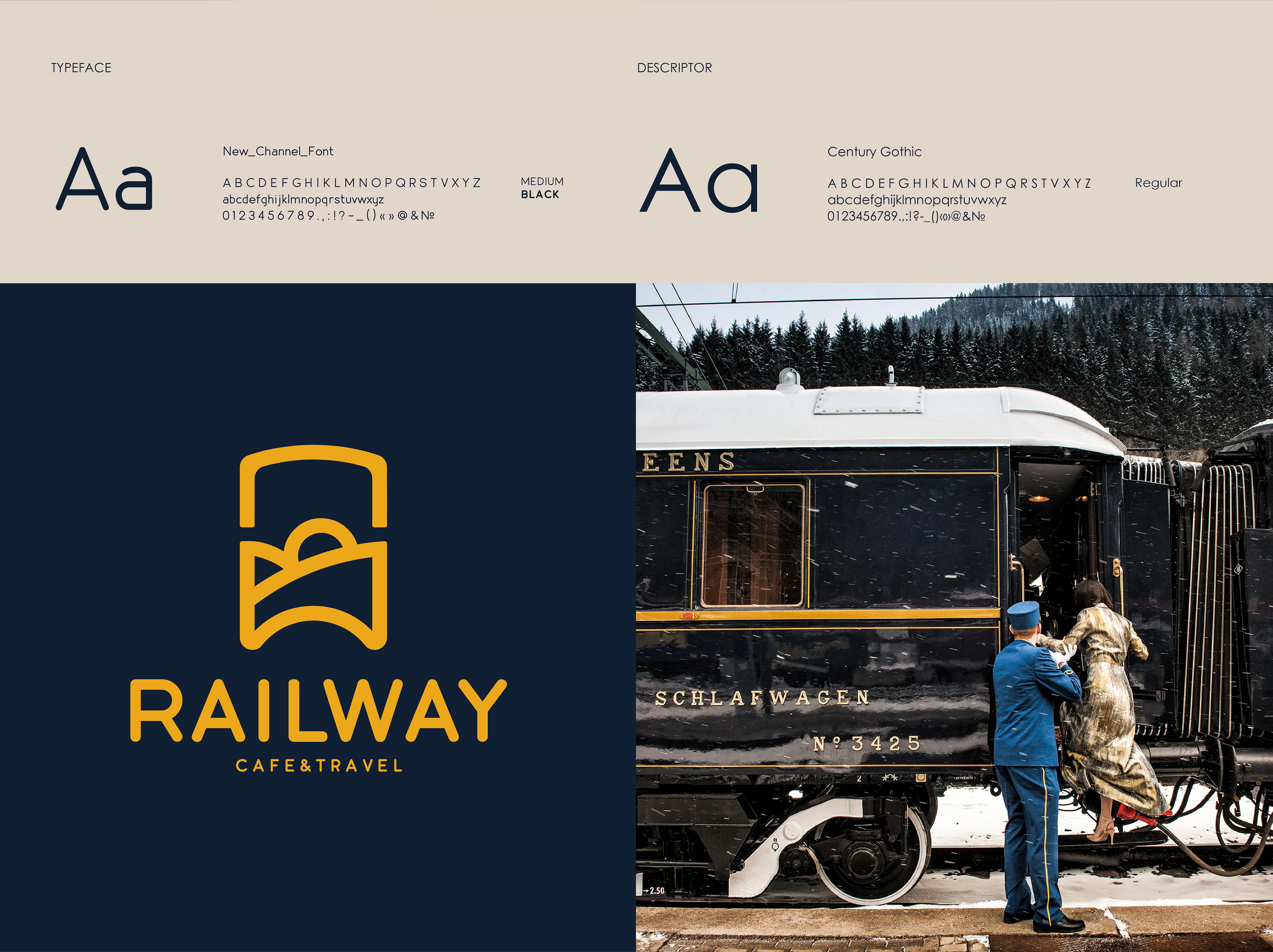 RAILWAY cafe&travel — Изображение №2 — Брендинг, Графика на Dprofile
