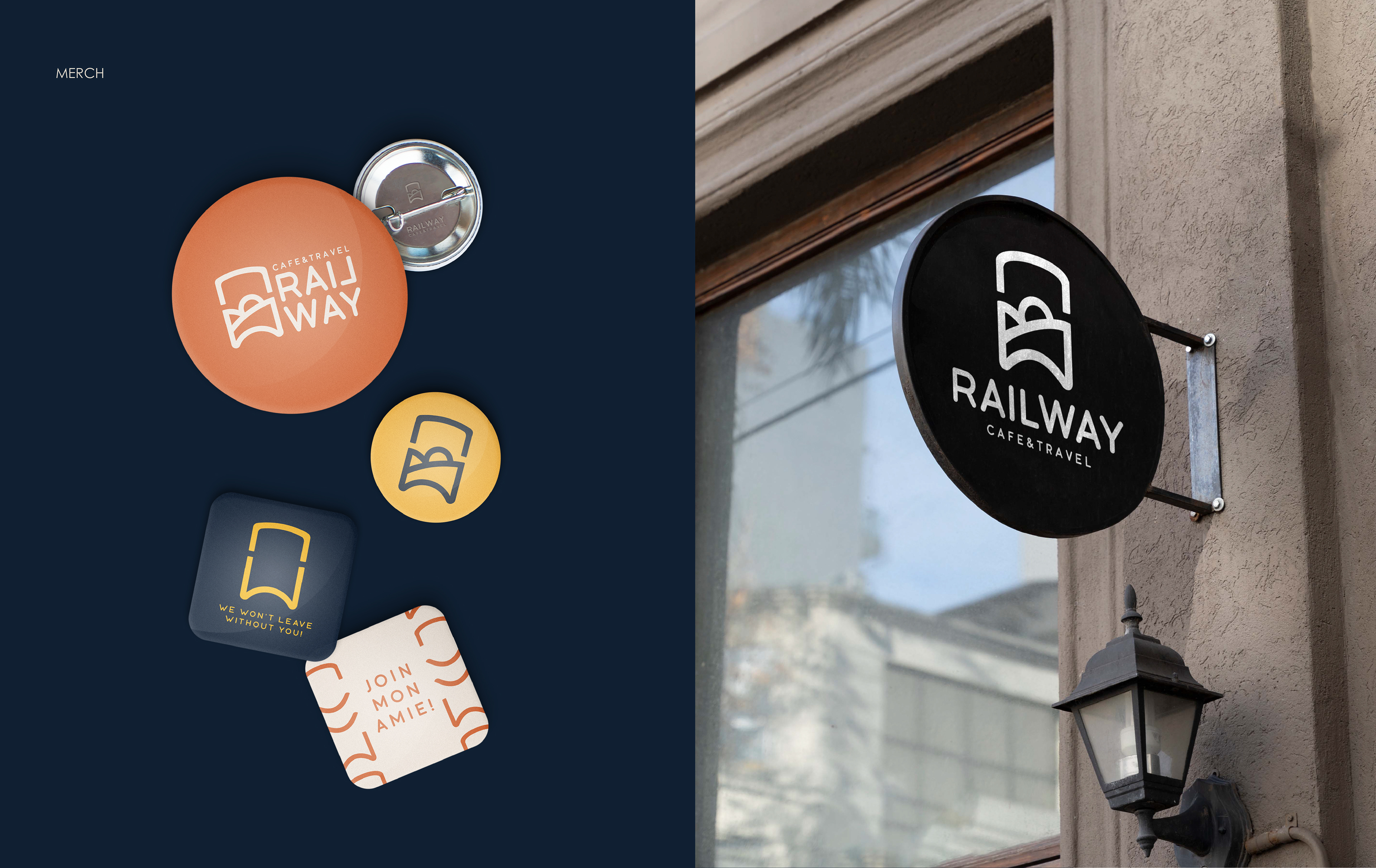 RAILWAY cafe&travel — Изображение №7 — Брендинг, Графика на Dprofile