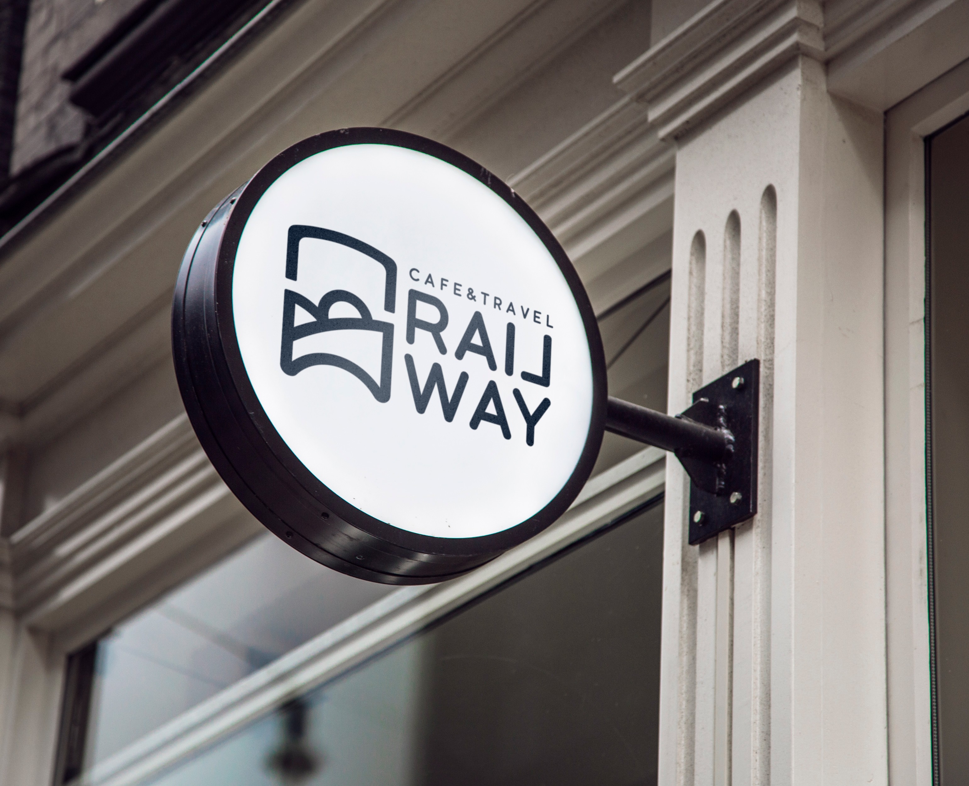 RAILWAY cafe&travel — Брендинг, Графика на Dprofile