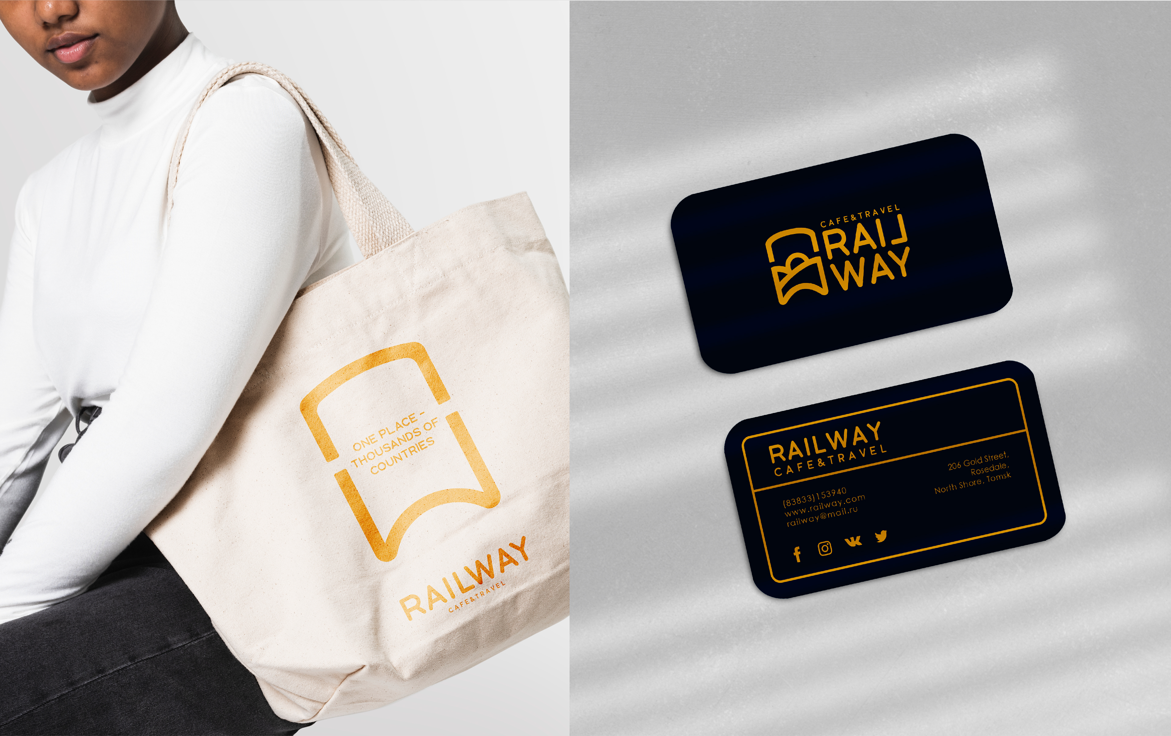 RAILWAY cafe&travel — Изображение №10 — Брендинг, Графика на Dprofile