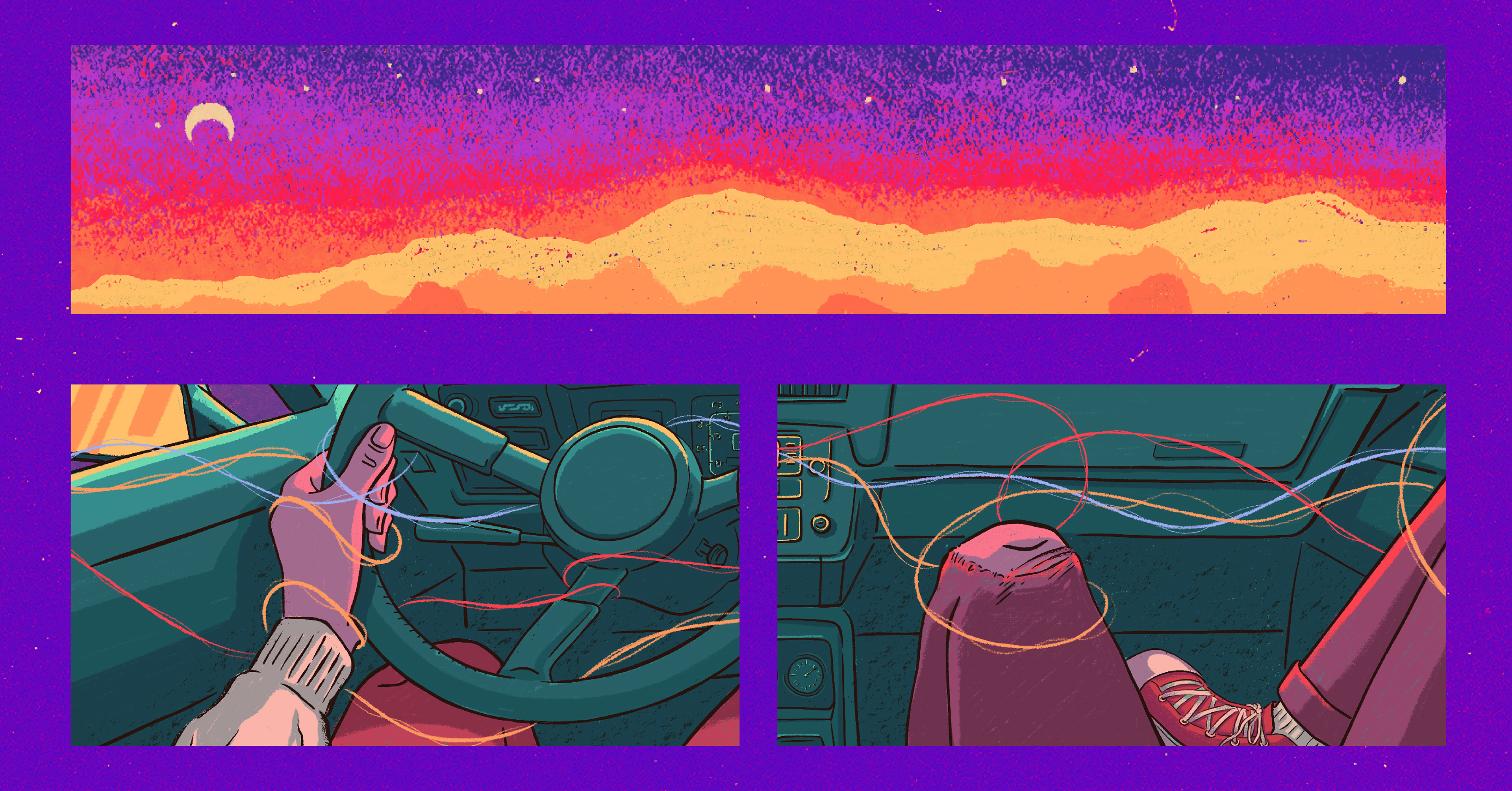 ON THE WAY — Изображение №3 — Иллюстрация, Маркетинг на Dprofile