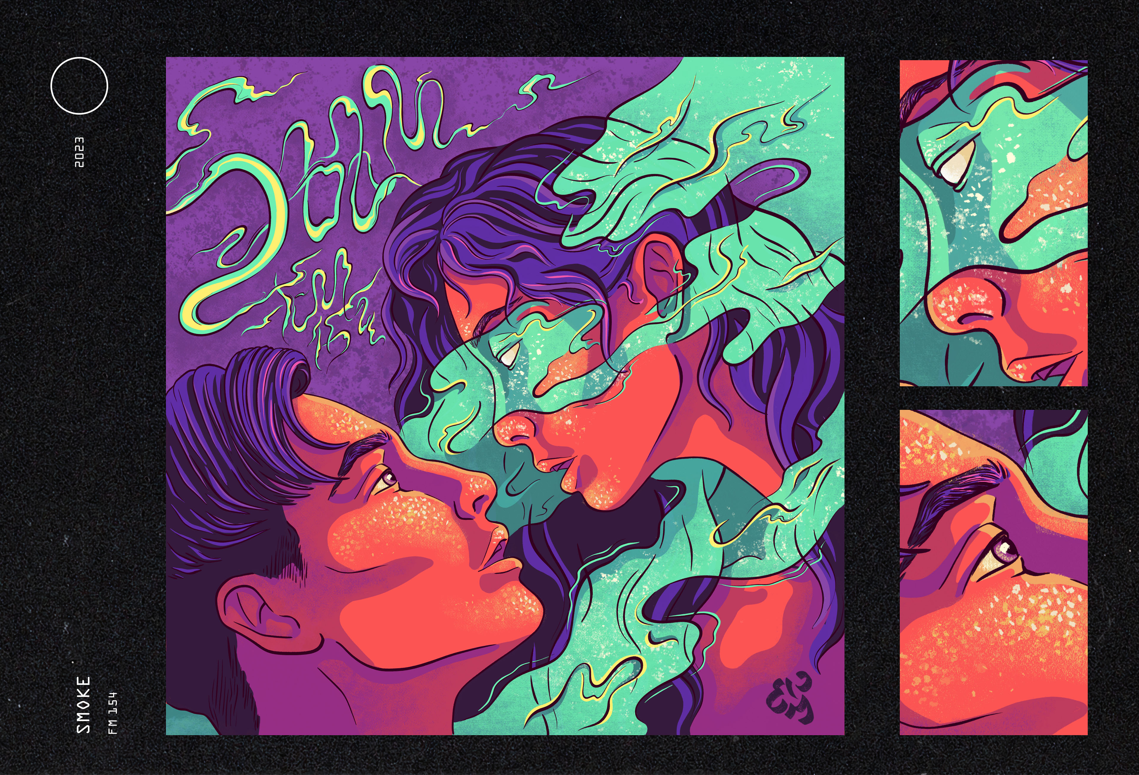 SMOKE Illustration — Изображение №3 — Иллюстрация на Dprofile