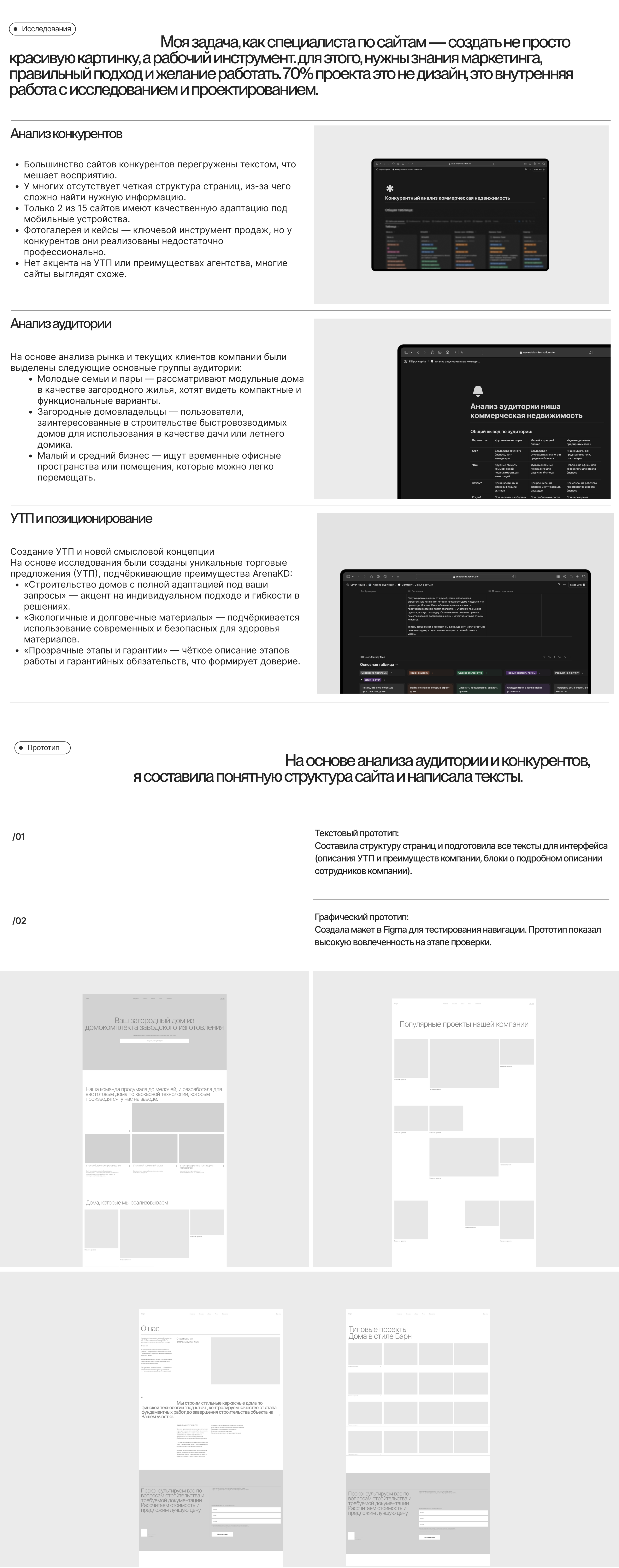 Редизайн сайта для компании строительства модульных домов — Изображение №2 — Интерфейсы на Dprofile