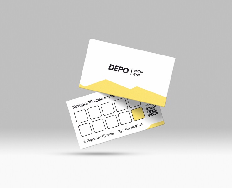 Баннеры для DEPO COFFEE — Интерфейсы, Брендинг на Dprofile