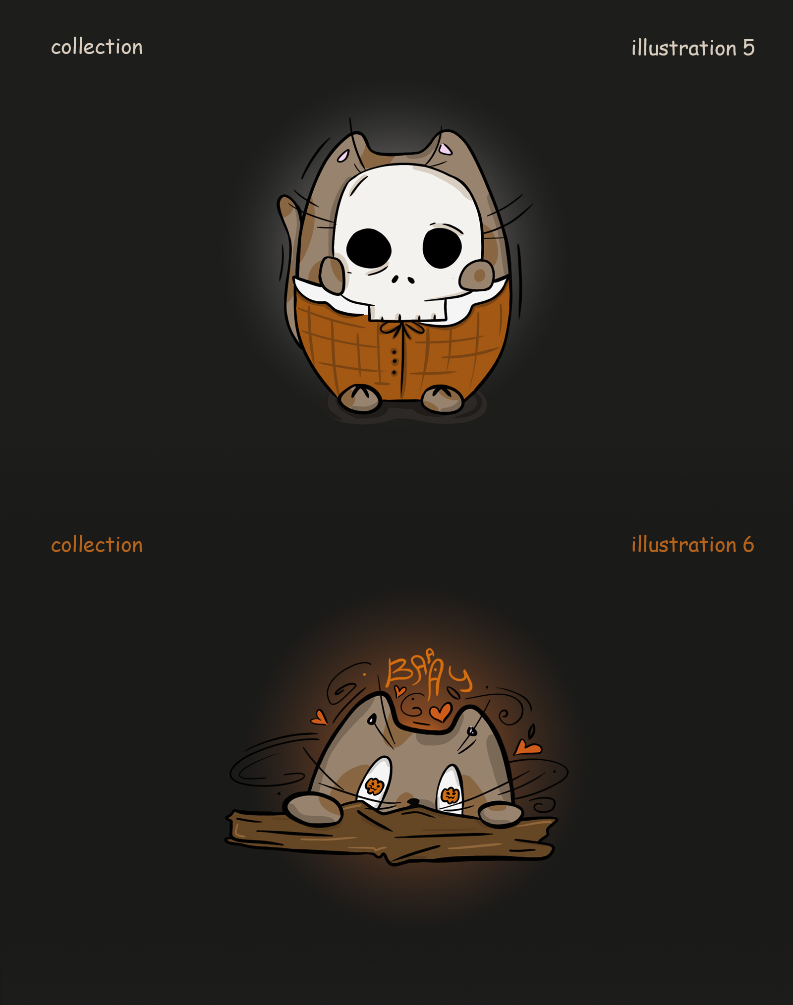 Halloween Illustrations — Изображение №5 — Иллюстрация на Dprofile