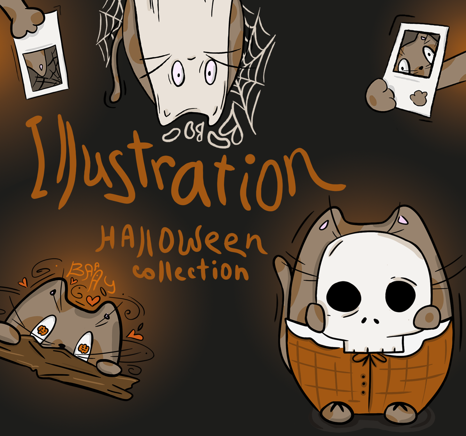 Halloween Illustrations — Изображение №1 — Иллюстрация на Dprofile