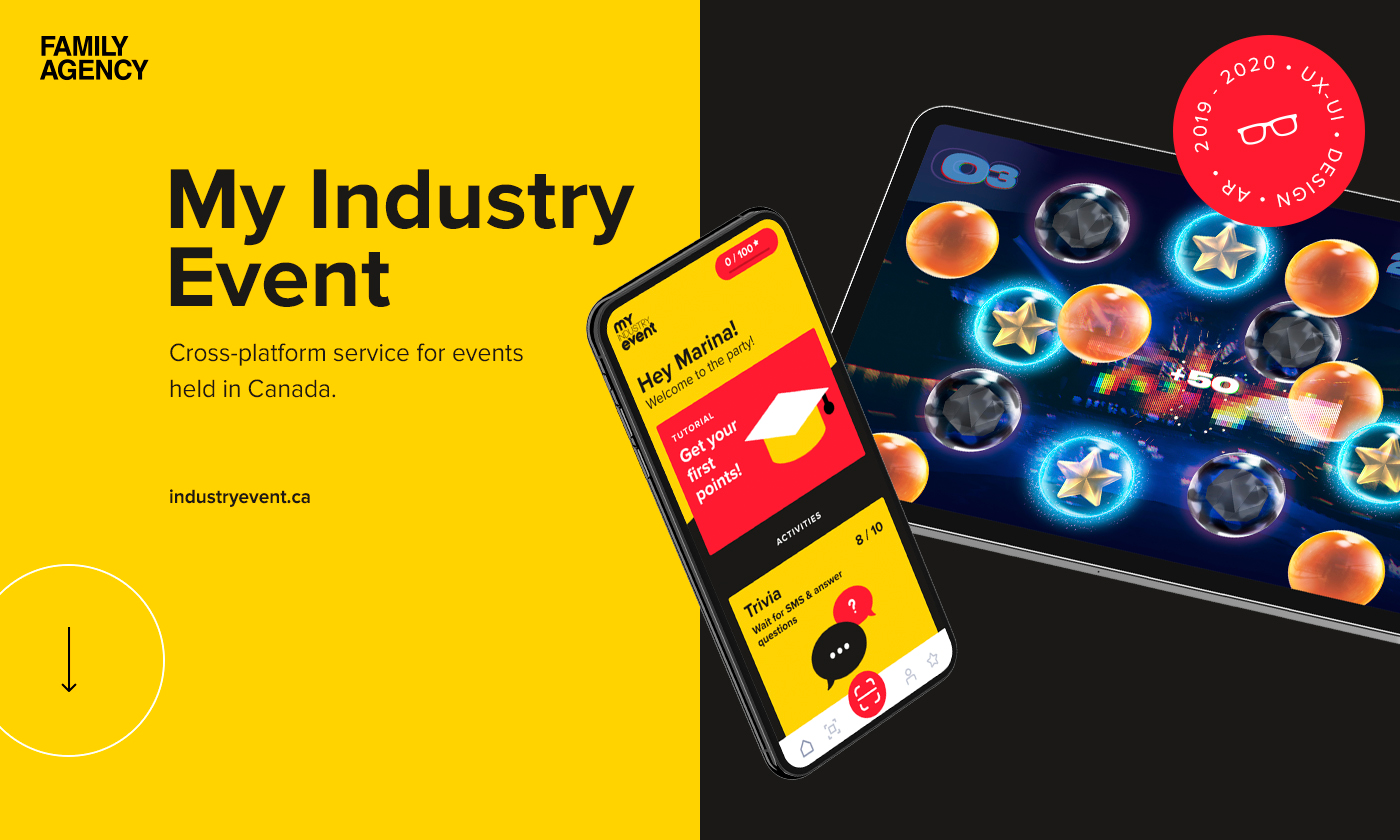 My Industry Event — Изображение №1 — Интерфейсы, Иллюстрация, Графика на Dprofile
