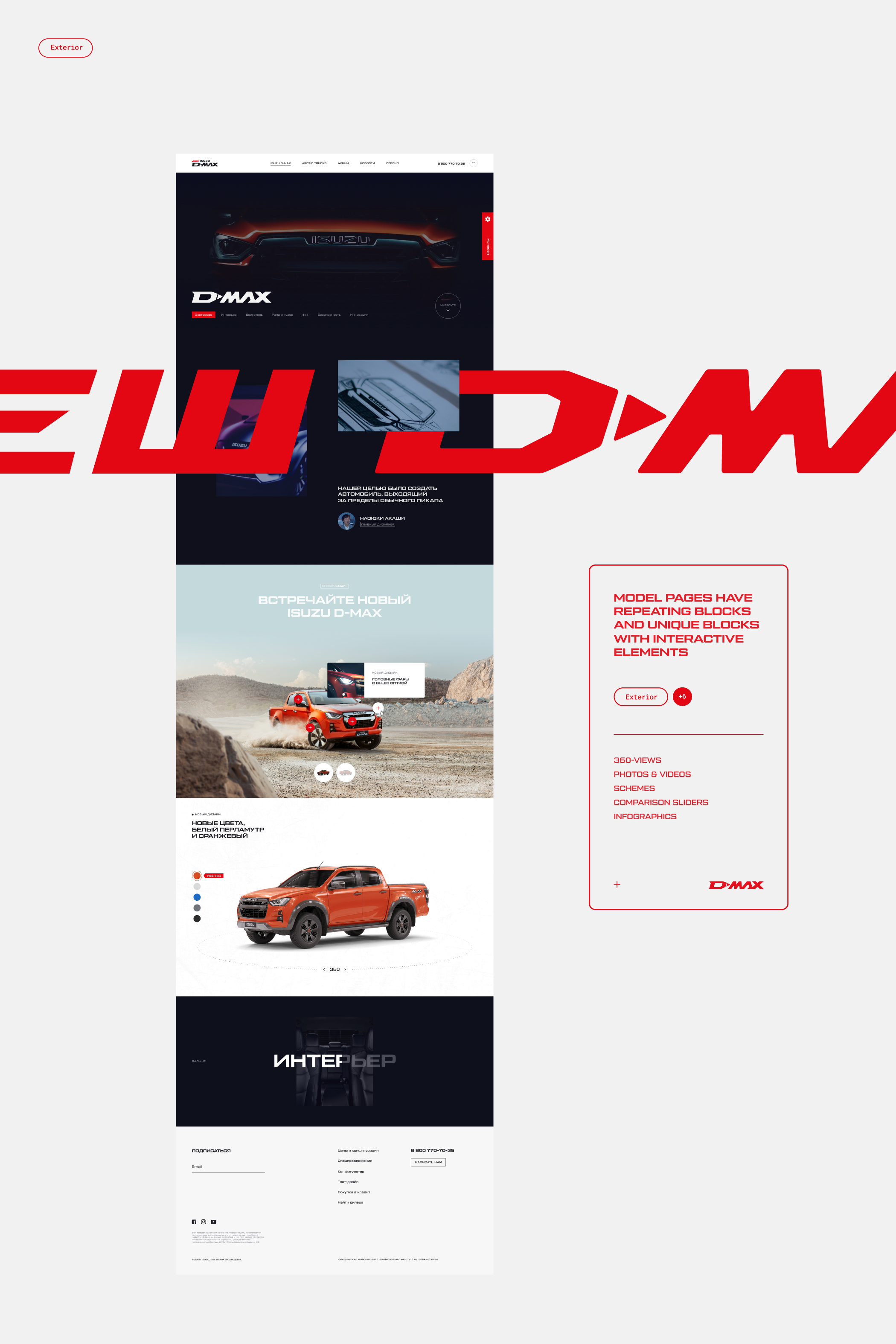 Isuzu D-Max — Изображение №5 — Интерфейсы, Графика на Dprofile