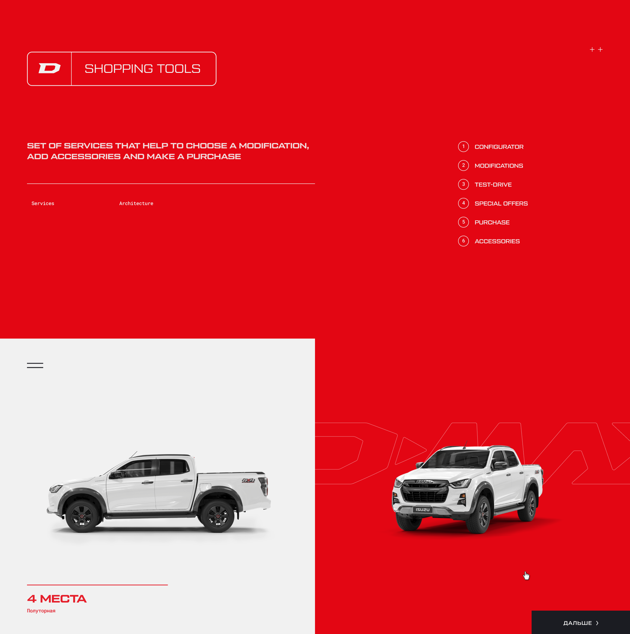 Isuzu D-Max — Изображение №11 — Интерфейсы, Графика на Dprofile