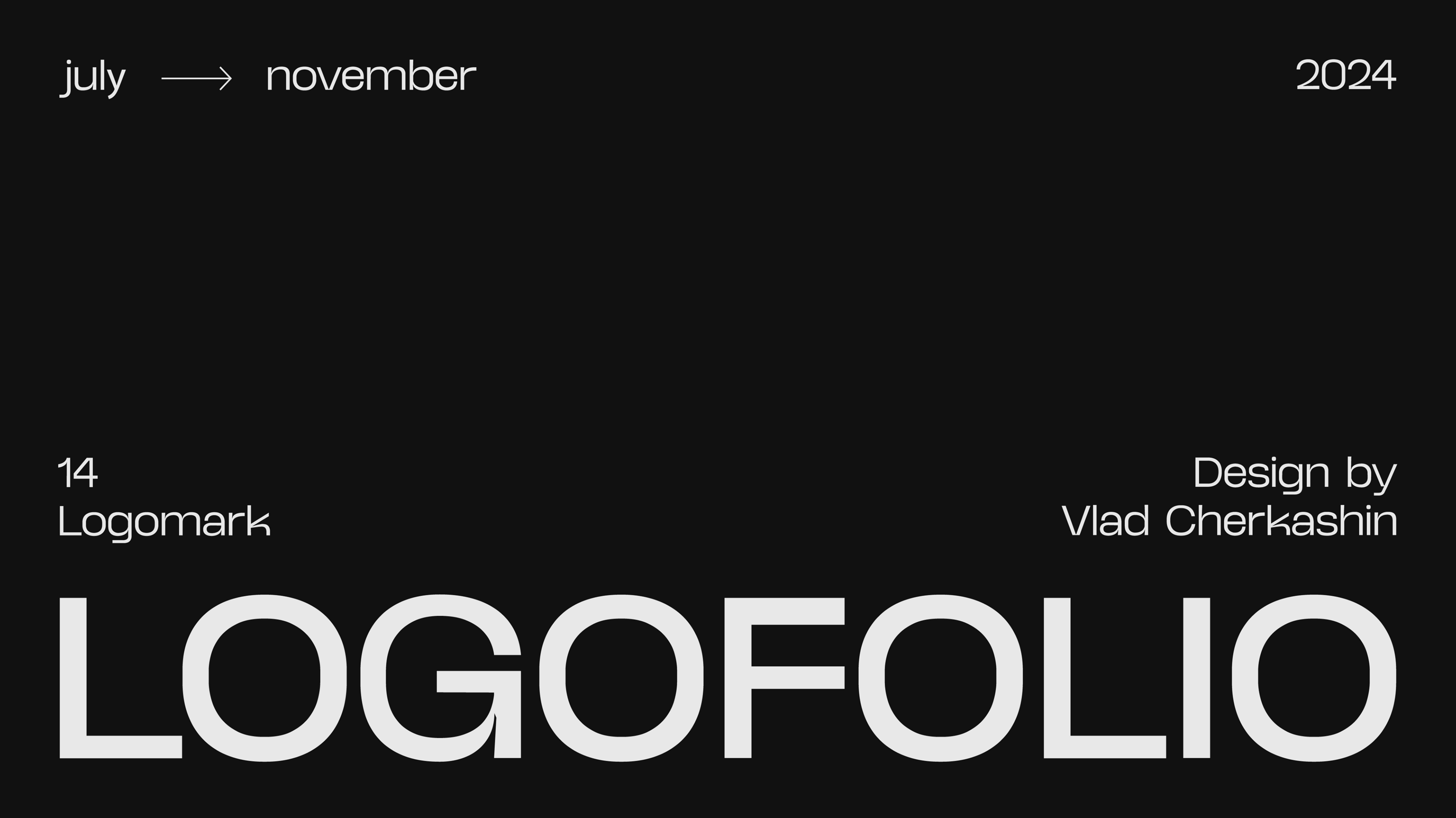 Logofolio / Logomark 2024 — Изображение №1 — Брендинг на Dprofile