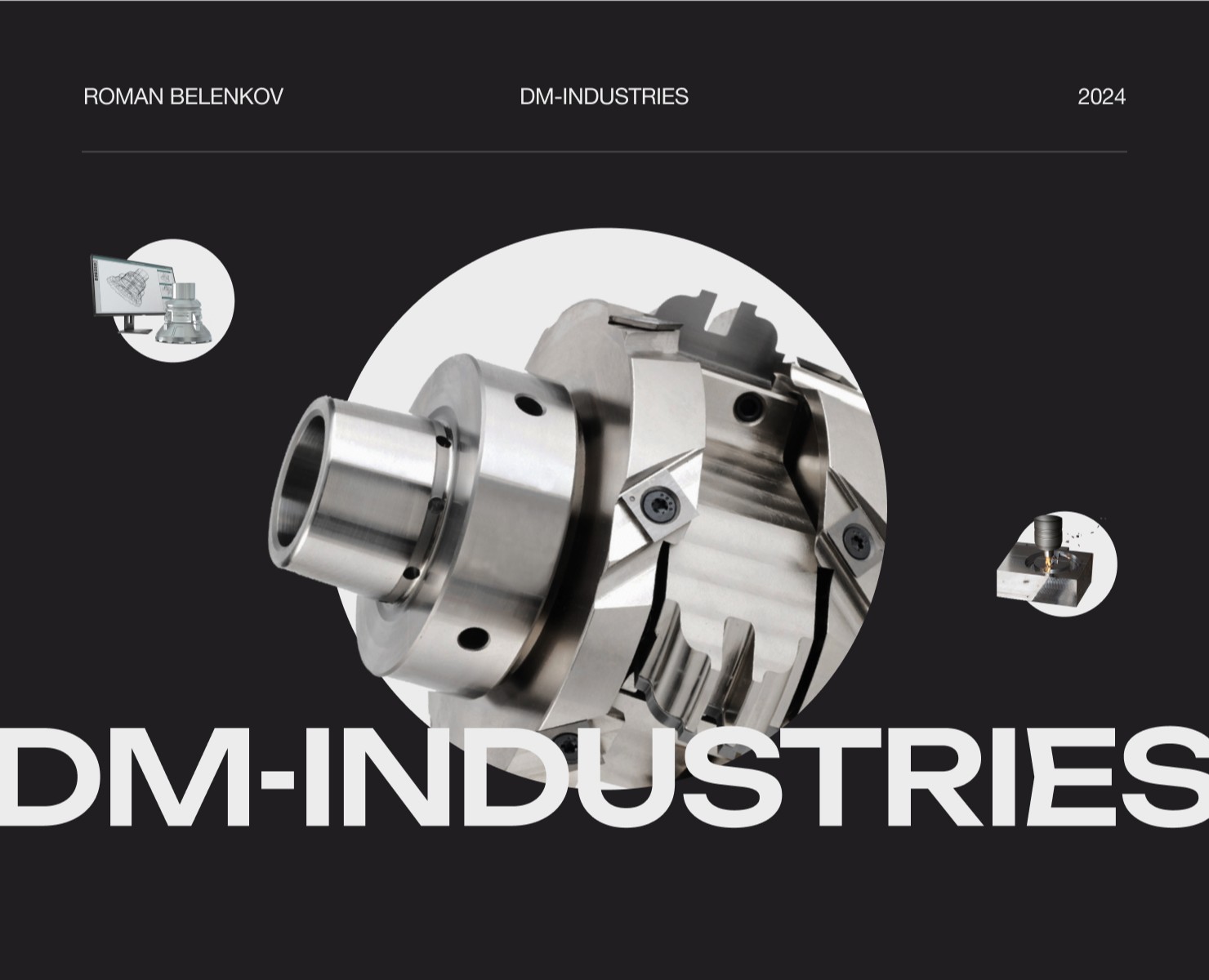 DM-INDUSTRIES | Website Design — Интерфейсы на Dprofile