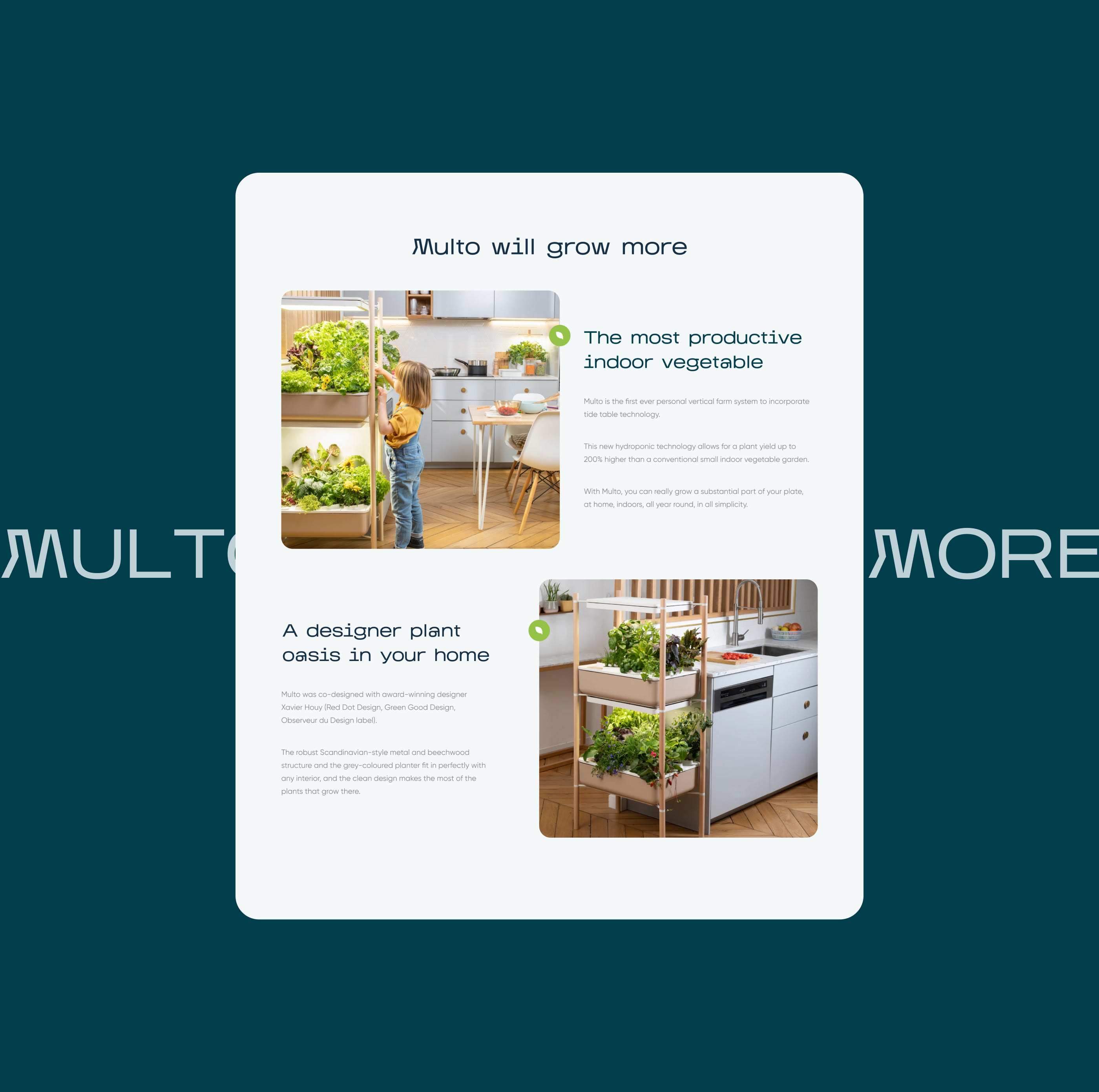 MULTO | Website Design — Изображение №5 — Интерфейсы на Dprofile