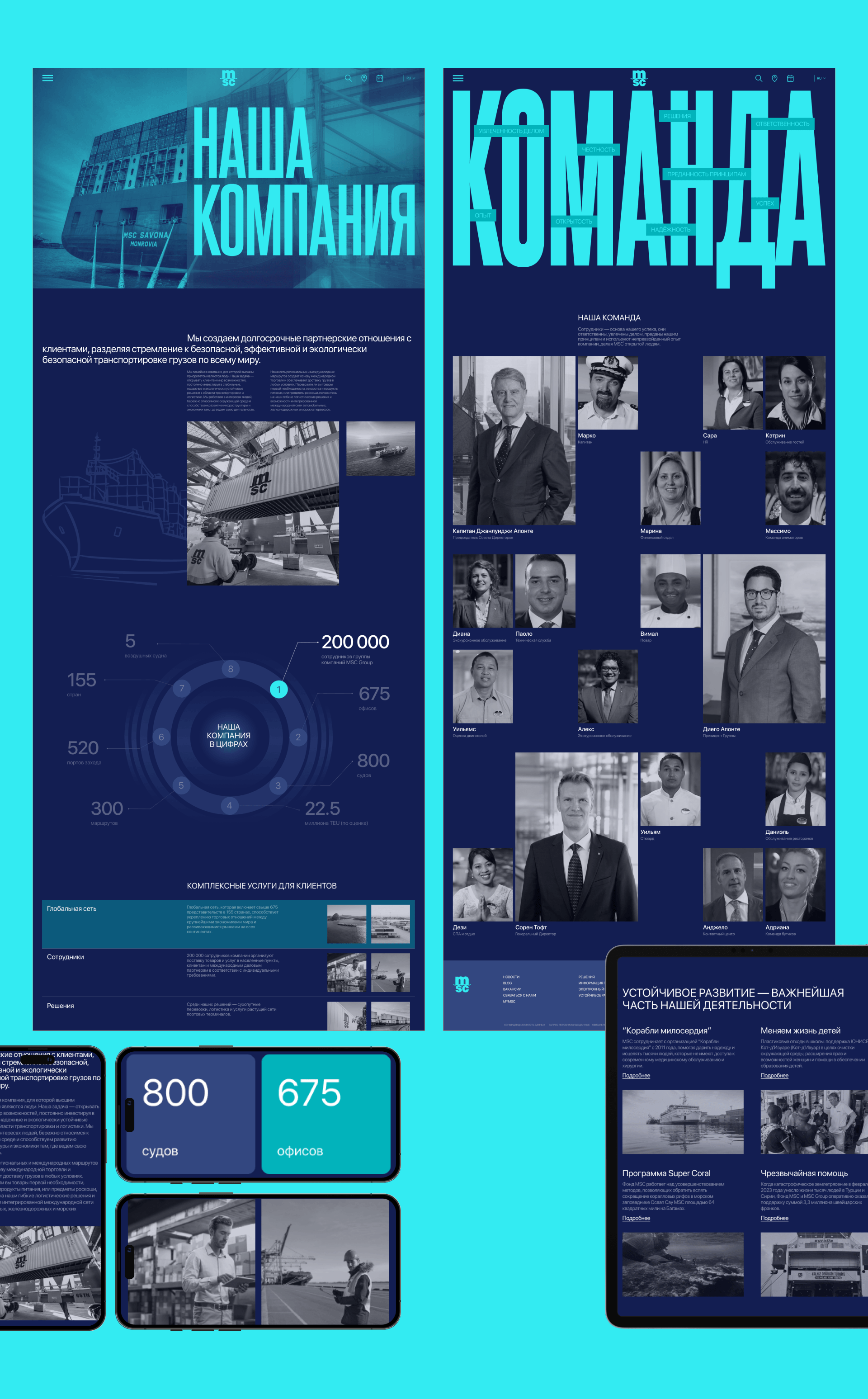MSC | Corporate redesign — Изображение №11 — Интерфейсы на Dprofile