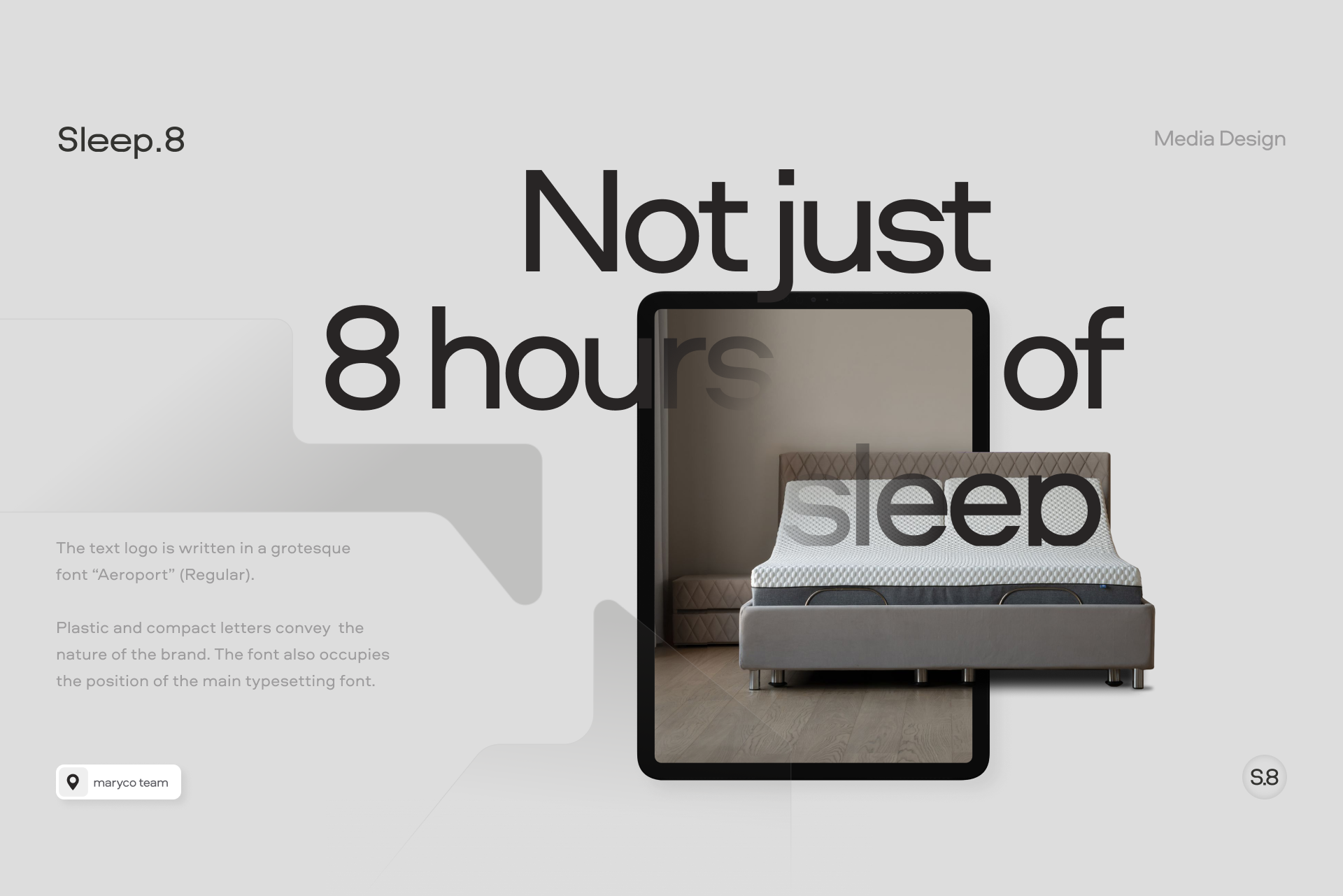Sleep.8 — Изображение №1 — Брендинг, Маркетинг на Dprofile